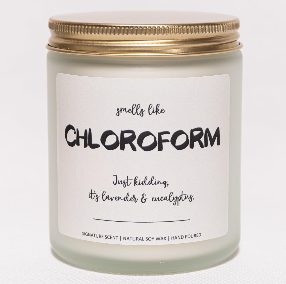 True Crime Gifts for Women, Serial Killer Gift, Crime Junkie Merch, Stress Relief Gifts for Women & Men, Smells Like Chloroform 