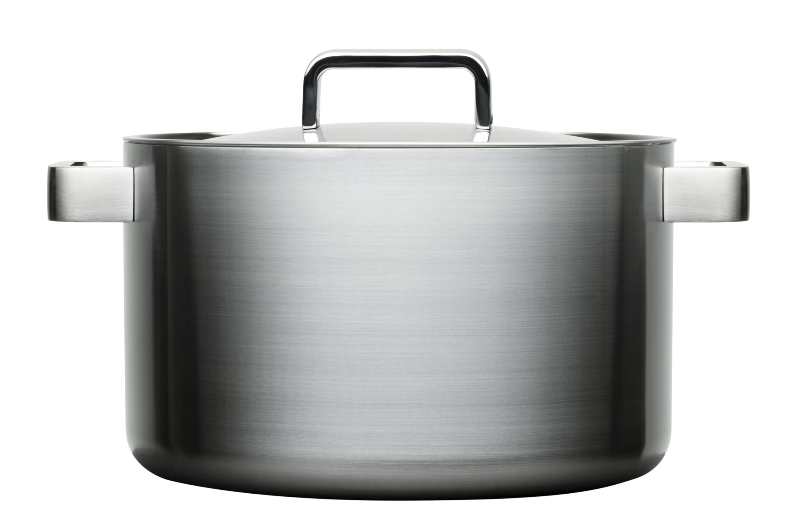 Iitala Dahlstrom Tools Casserole W/Lid (8 Qt), Brushed Stainless Steel