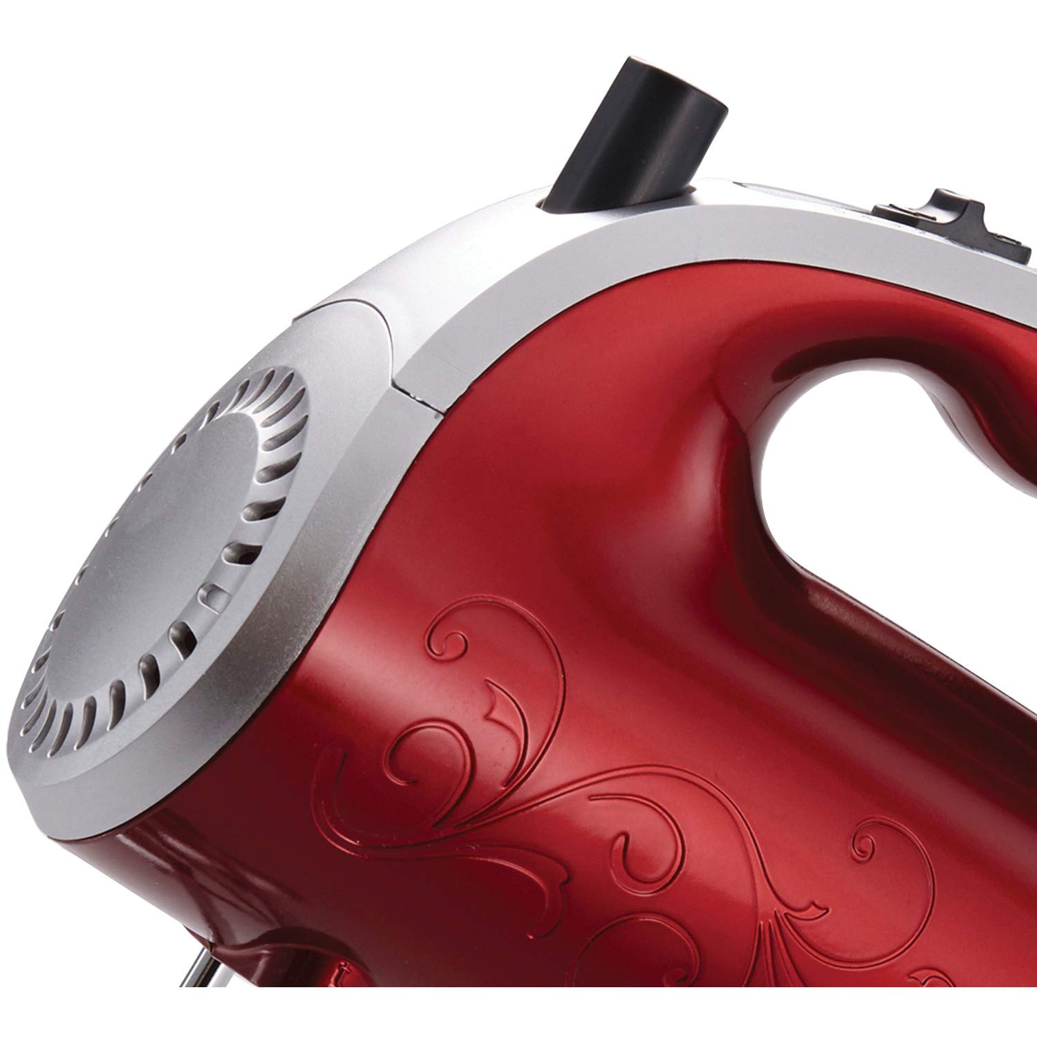 Brentwood Electric Hand Mixer, Red
