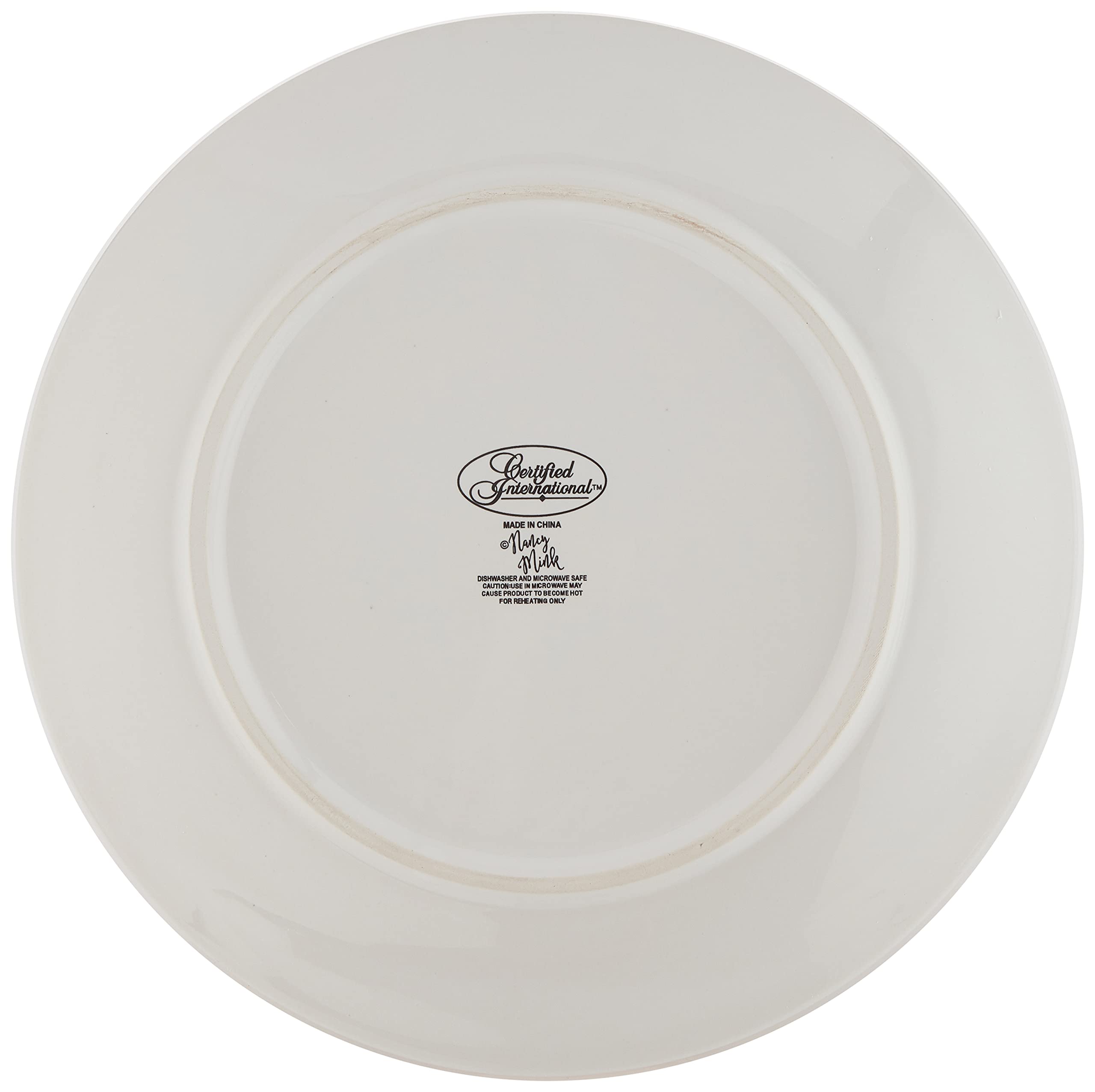 Certified International Sunflower Fields 9'' Salad/Dessert Plates, Multi Colored, Medium, Set Of 4