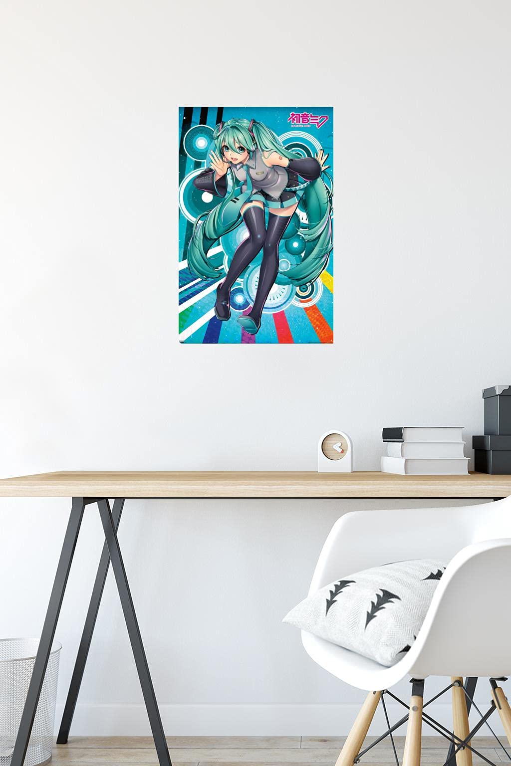 Trends International Hatsune Miku - Whisper Wall Poster, 14.72'' X 22.37'', Premium Unframed Version