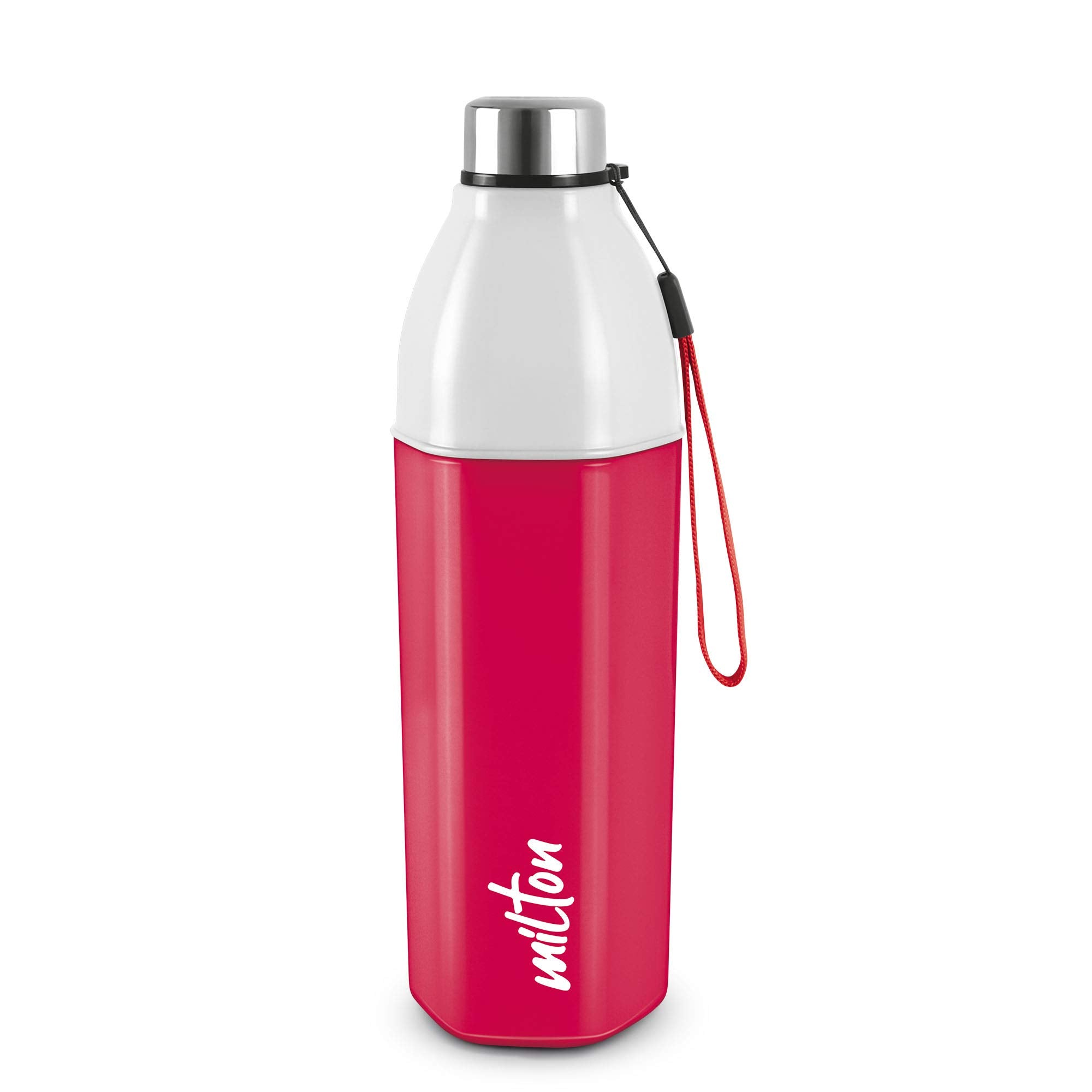 Milton Kool Hexone 600 Insulated Water Bottle, 465 Ml, Red