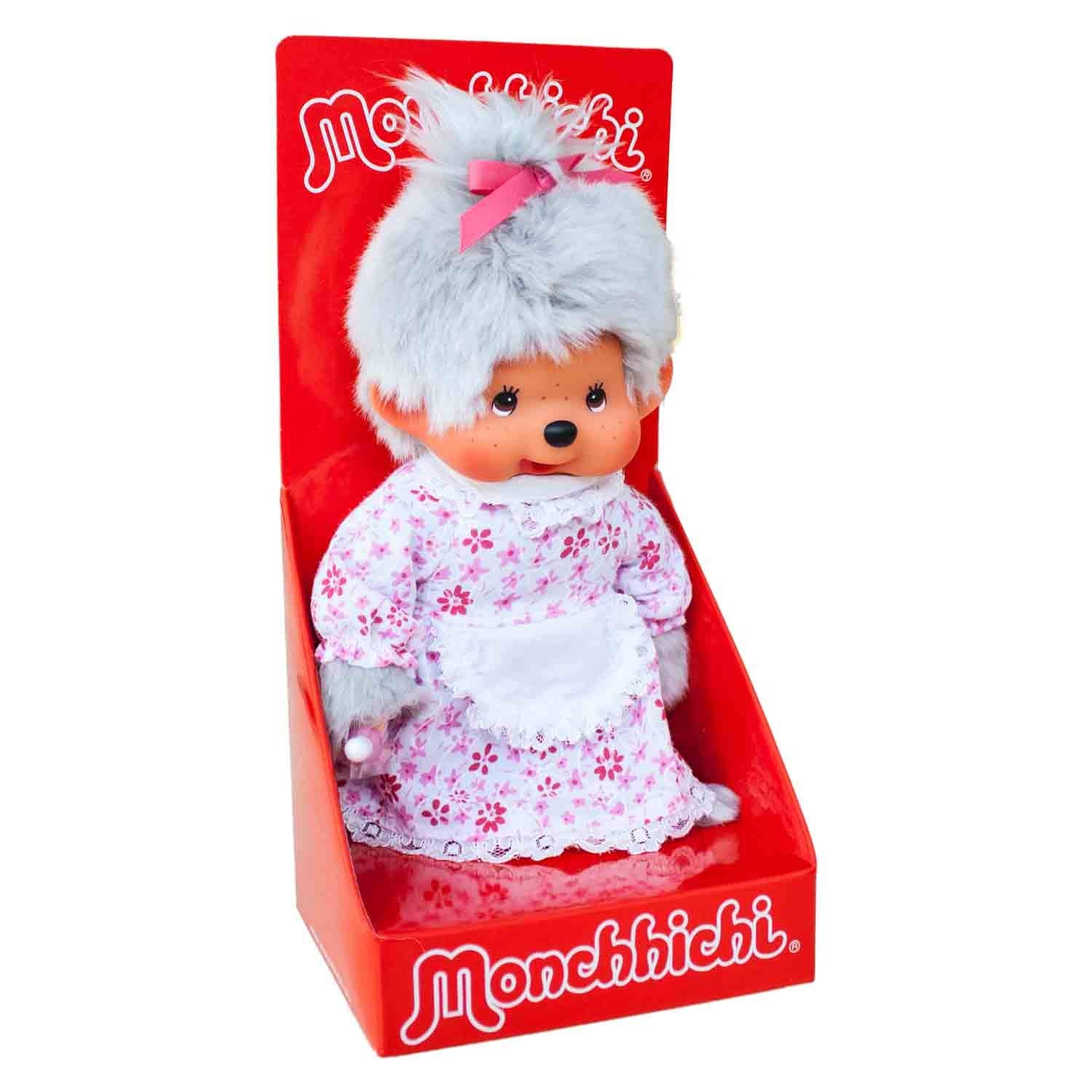 Sekiguchi 233150-Monchhichi Gran, Multicoloured, 8Inch