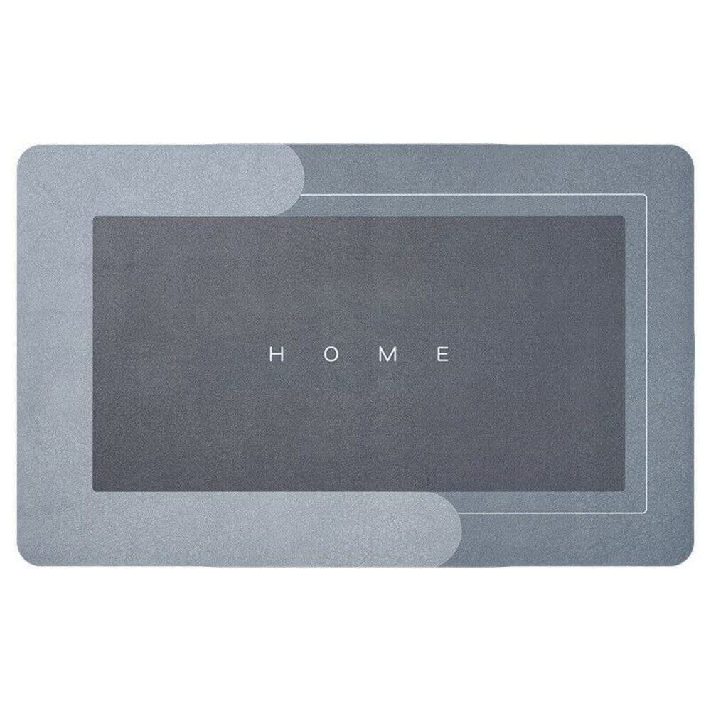 Dkriva Quick Dry Anti Slip Rubber Bathroom Mat/Shower/Bath/Floor/Door/Kitchen Mat Rugs Washable Water Absorbent Soak Carpet For 