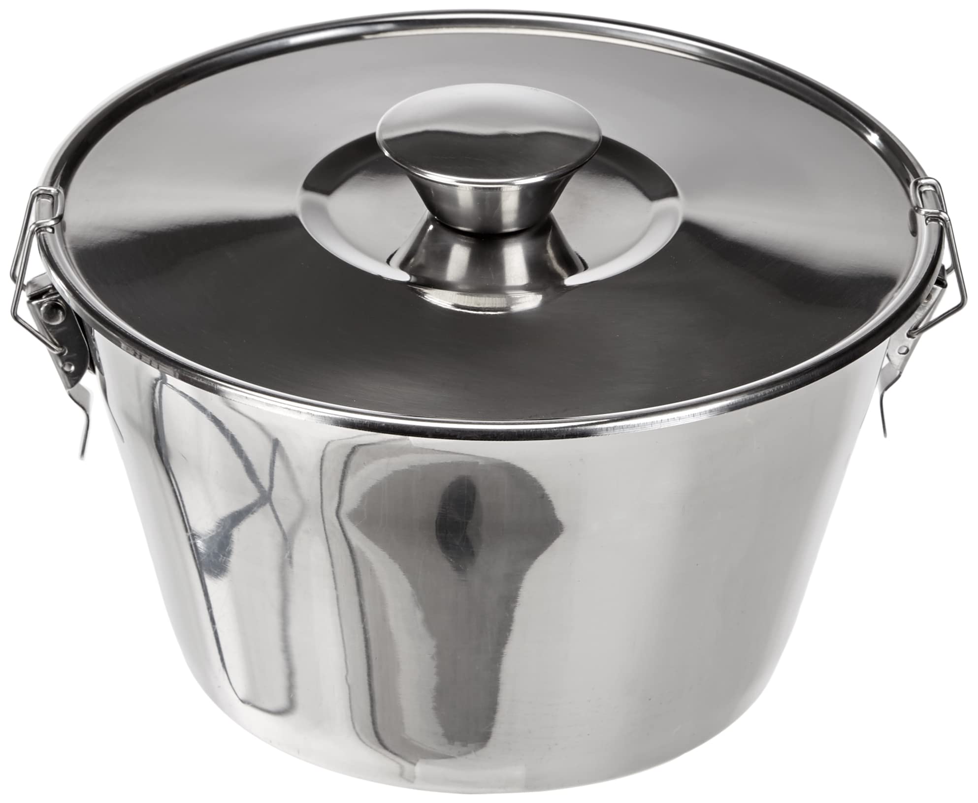 Ibili Stainless Steel Flan Mold 61 Oz, Made In Spain, Water Bath Cheesecake Pan, Pudding Pan For Baking With Lid