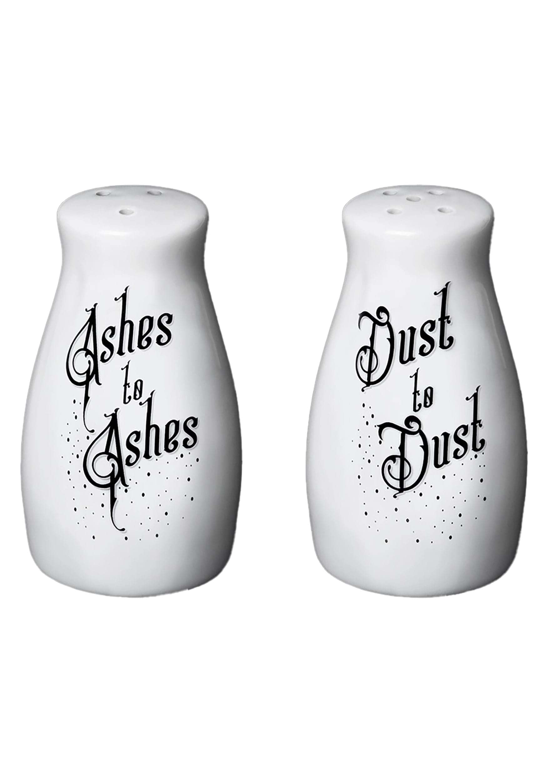 Alchemy Gothic The Vault Ashes To Ashes/Dust To Dust Salt & Pepper Shaker Set