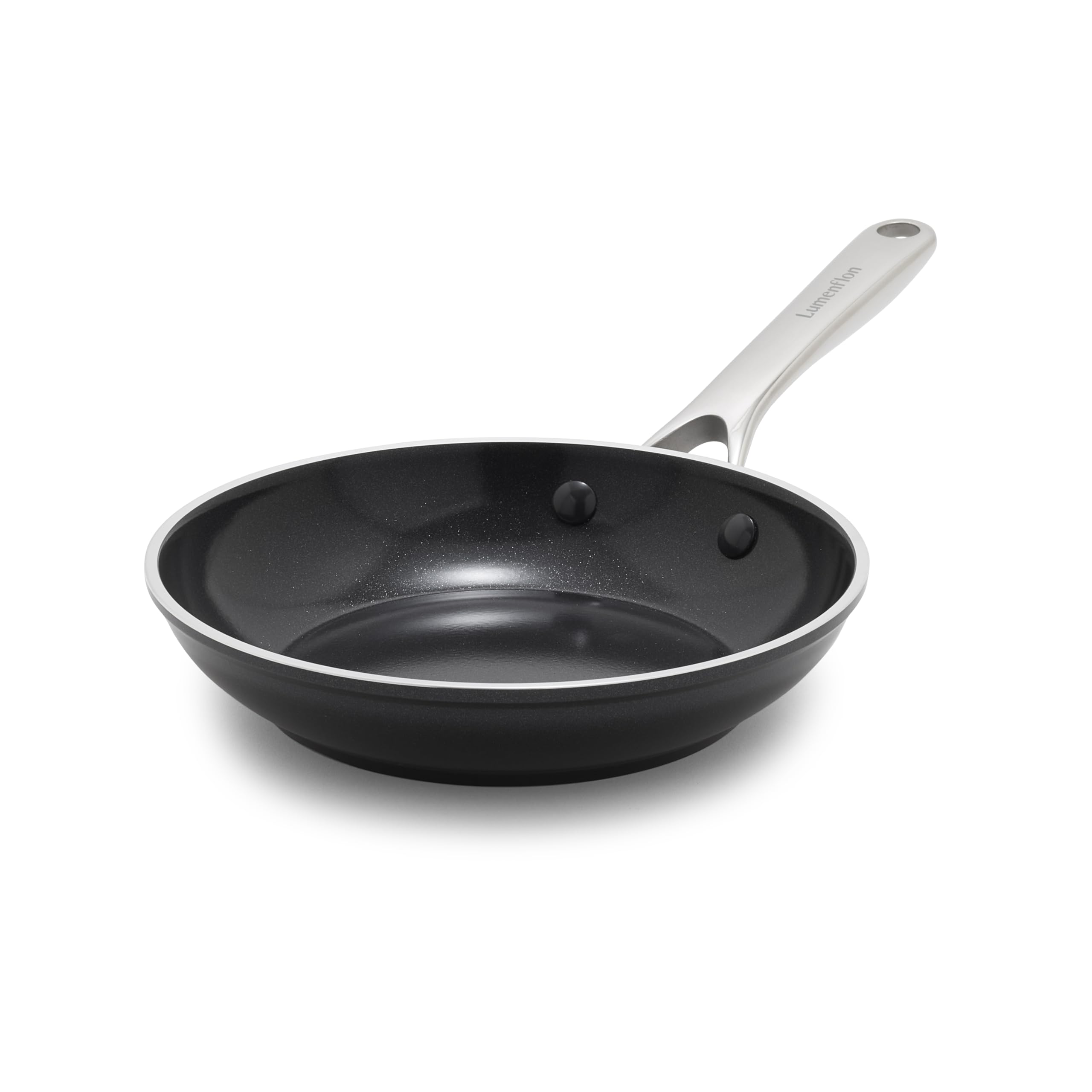 Lumenflon Orfeo 8 Nonstick Frying Pan Skillet, Made In Italy, Diamond Ceramic Pfas-Free Cookware, Induction Ready, Scratch Resis