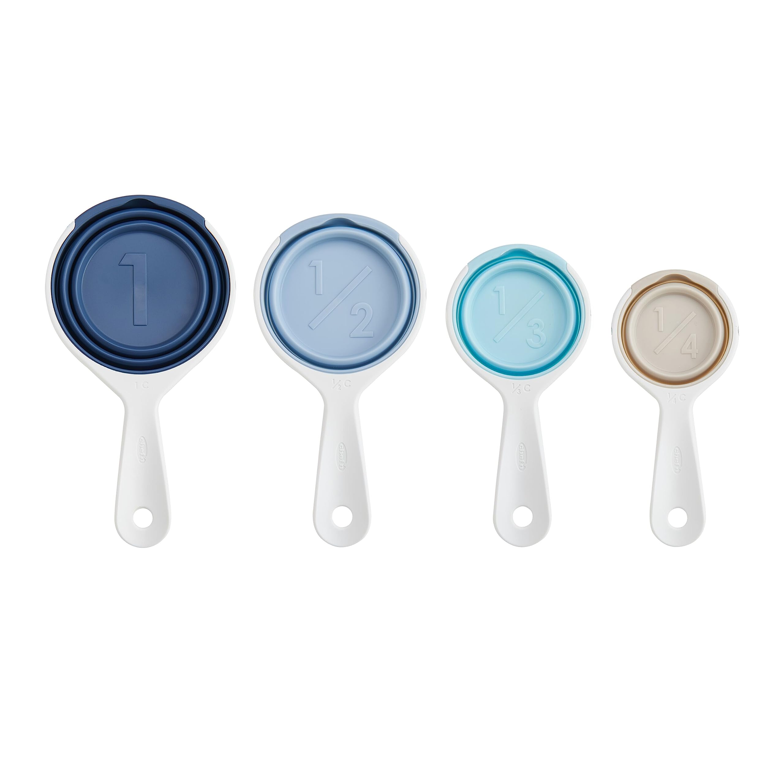 Sleekstor Collapsible Measuring Cups,Blue