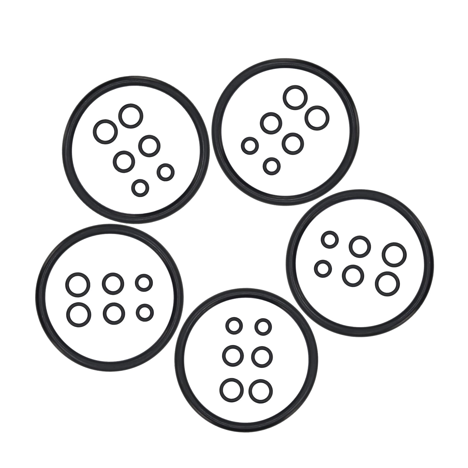 O-Ring Kit For Kegco,5 Gasket Sets Fits Cornelius Home Brew Keg And Homebrewed With Pride Keg Sticker