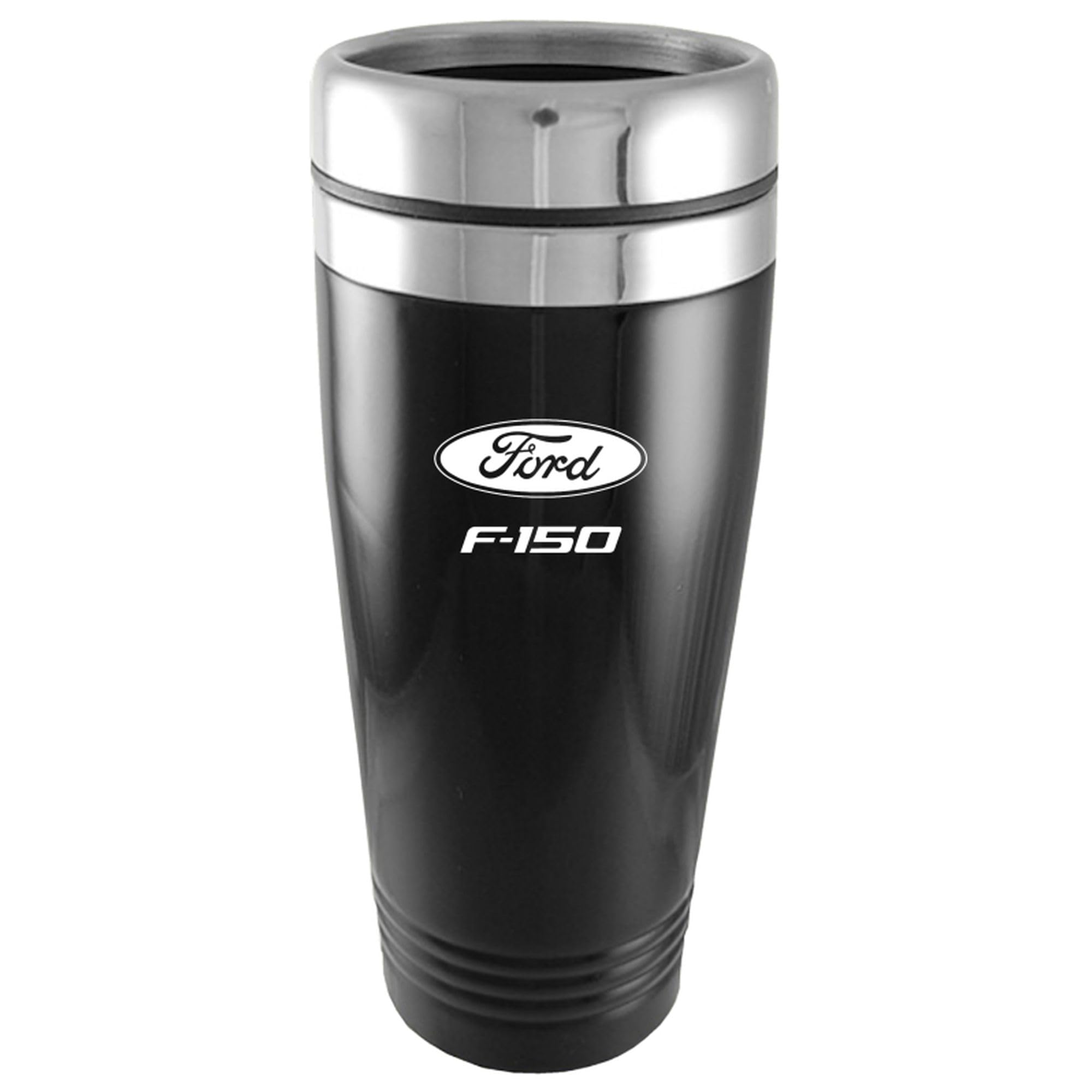 Au-Tomotive Gold Travel Mug For Ford F-150 (Black)