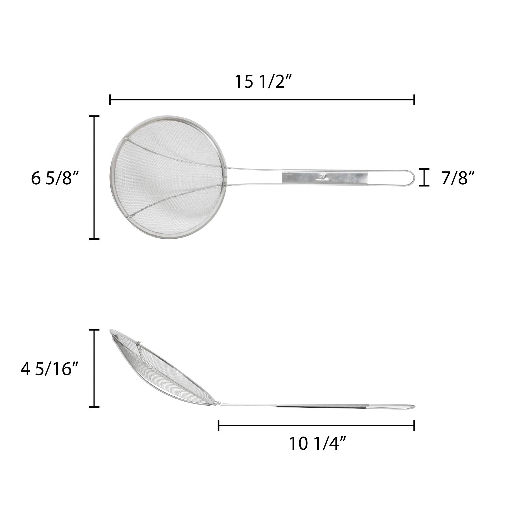Thunder Group Round Skimmer, 6-1/2-Inch