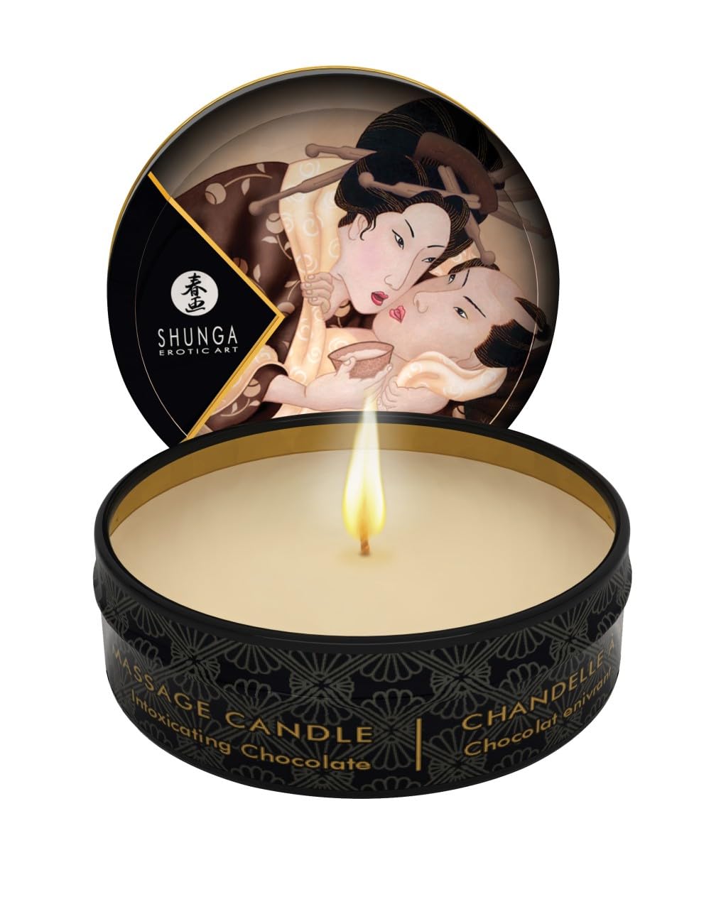 Mini Massage Candle - Excitation - Intoxicating Chocolate - 1 Fl. Oz.