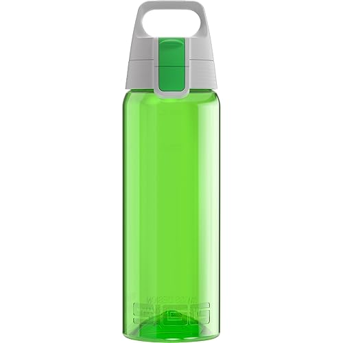 Sigg - Tritan Sports Water Bottle - Total Color Green - Leakproof - Featherweight and Shatter-Proof Tritan Plastic - Dishwasher Safe - BPA Free - 20 Oz