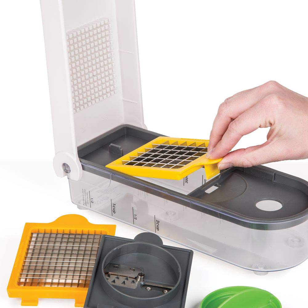 Progressive International Spiralizr Prepworks From Progressive Dicer Spiralizer Veggie Chopper, White, No Size