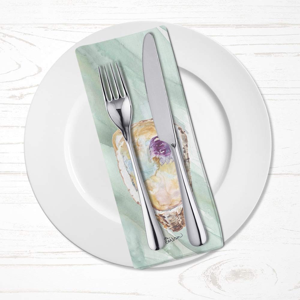 Oyster on Sage Green Napkin SC2062NAP