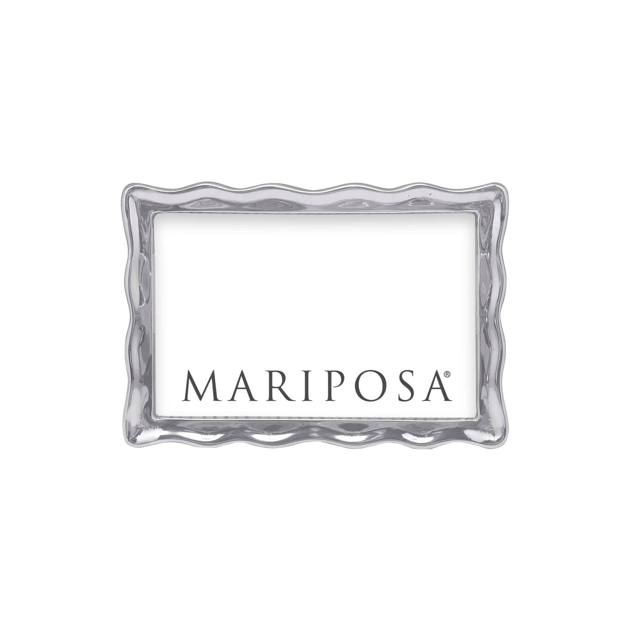 MARIPOSA Wavy 4x6 Frame, Silver