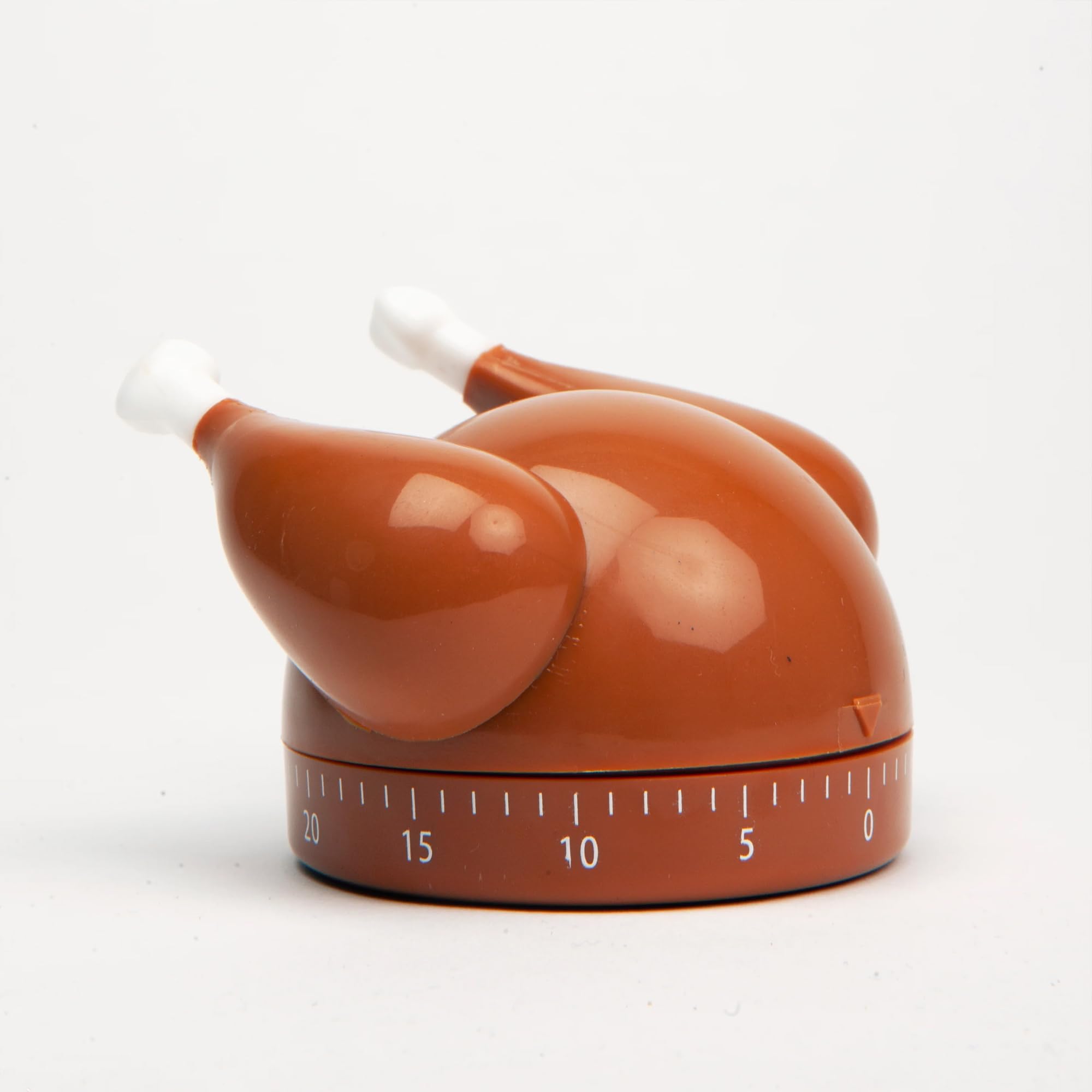 Kikkerland Turkey Timer - Fun Gadget for Home & Kitchen - 60 Minute Windup Timekeeper for Cooking - Perfect for Thanksgiving