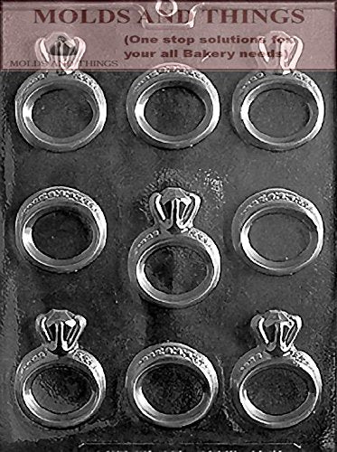 Engagement/Wedding Ring Wedding Chocolate Candy Mold Engagement Ring Chocolate Candy Mold Wedding Engagement Ring Chocolate Cand