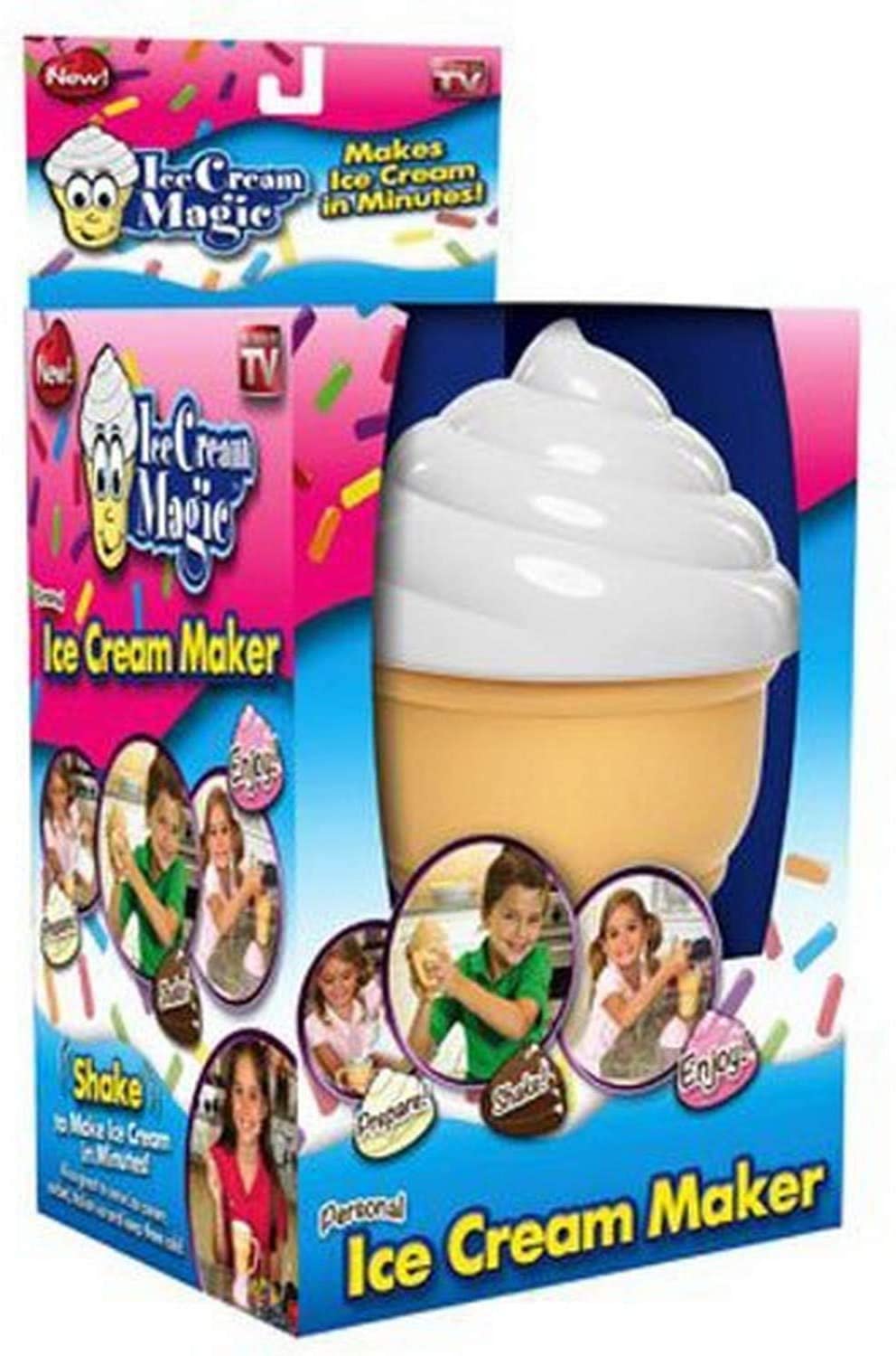 Idea Village Ice Cream Magic Personal Ice Cream Maker - 1 Unit, Multicolor, Model ICEMAG