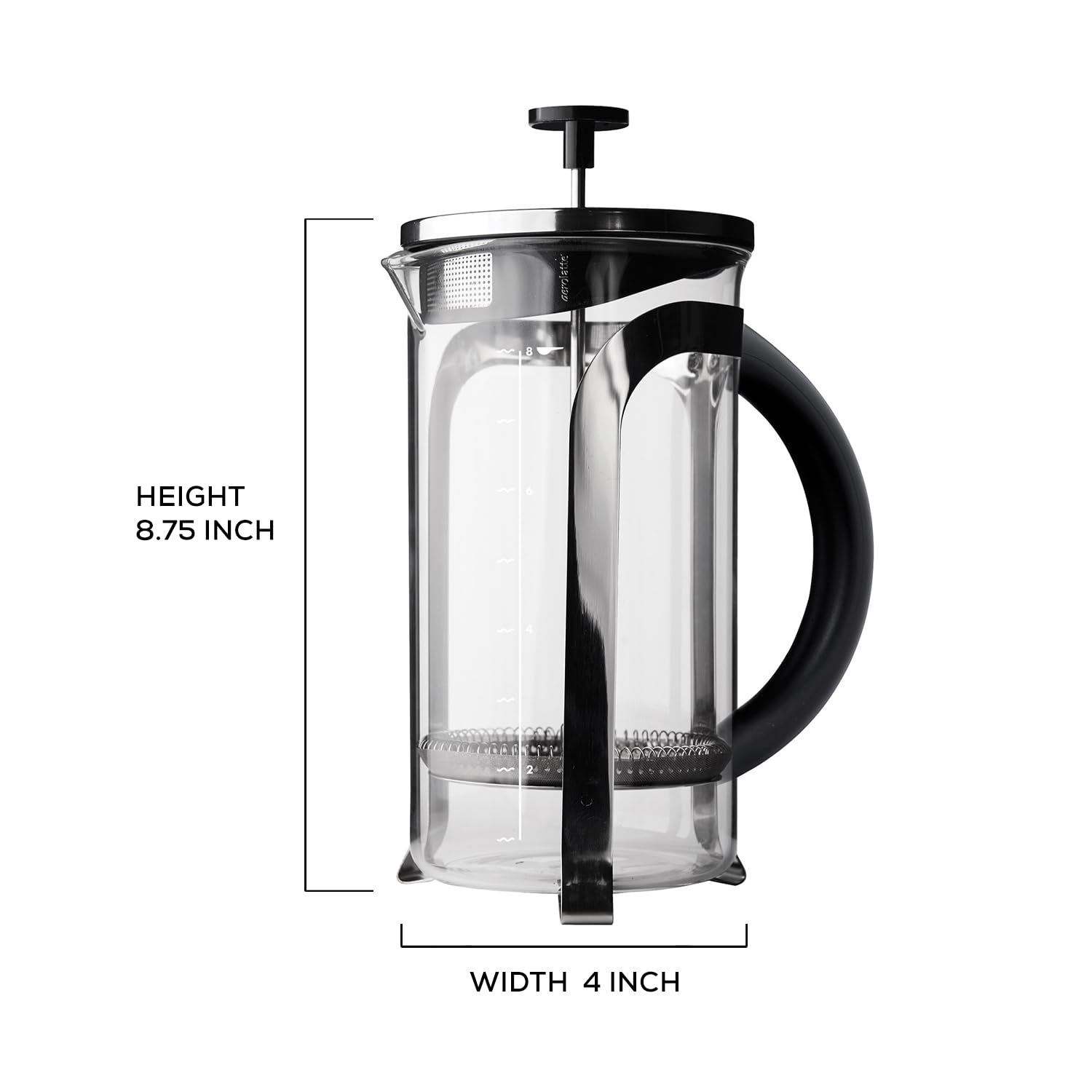 aerolatte 8-Cup French Press Coffee Maker  34-Ounce