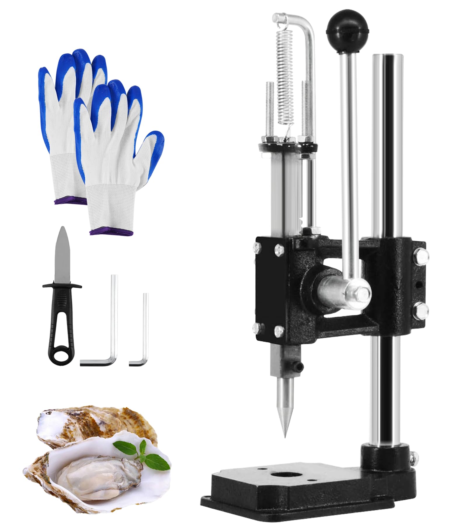 Jiawanshun Oyster Shucker Manual Oyster Shucking Machine Oyster Shell Opener Machine Oyster Opener Set Clam Opener Oyster Shelle