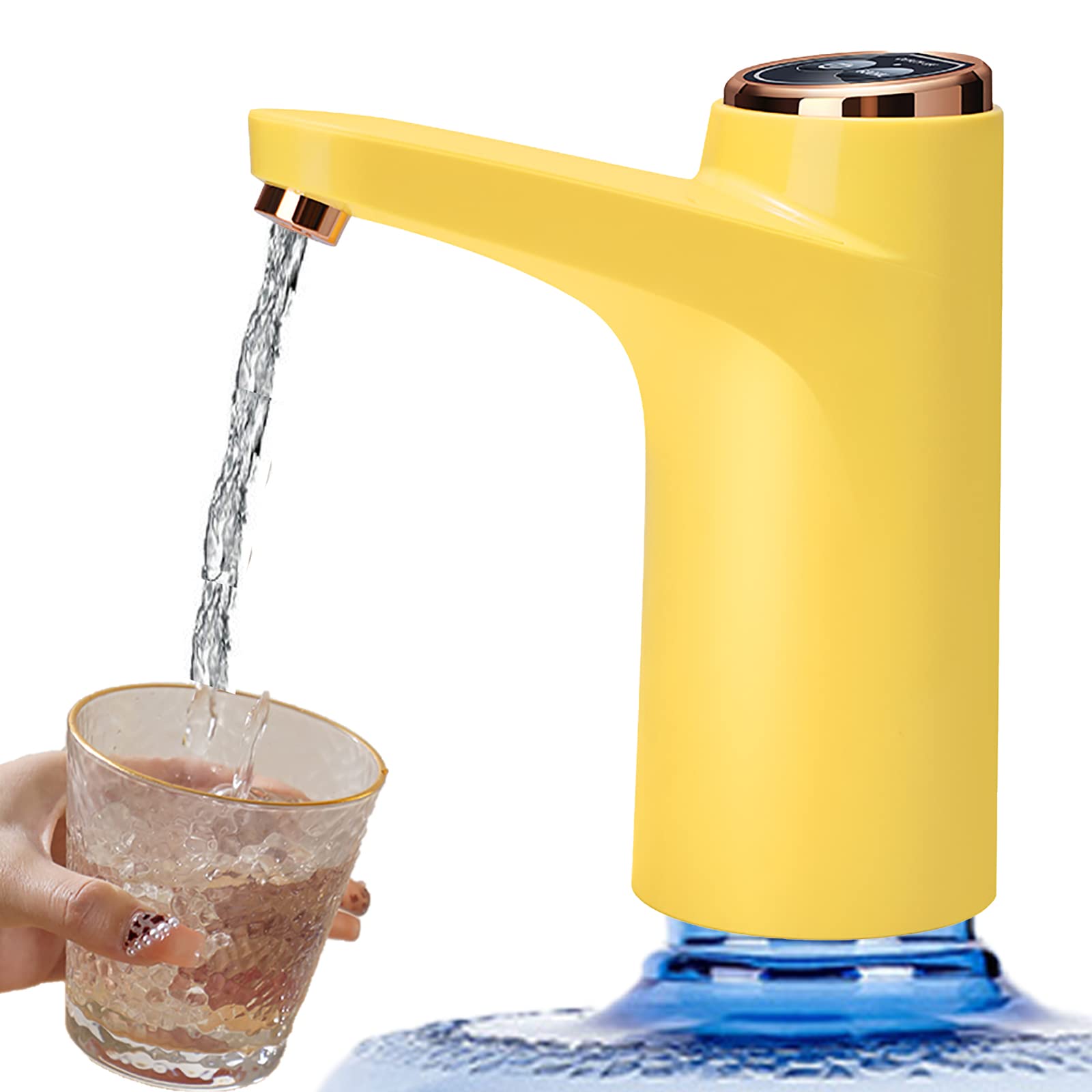 Electric Water Pump Dispenser, 3 Gallon 5 Gallon Universal Portable Water Dispenser,Usb Charging Automatic Drinking Water Bottle