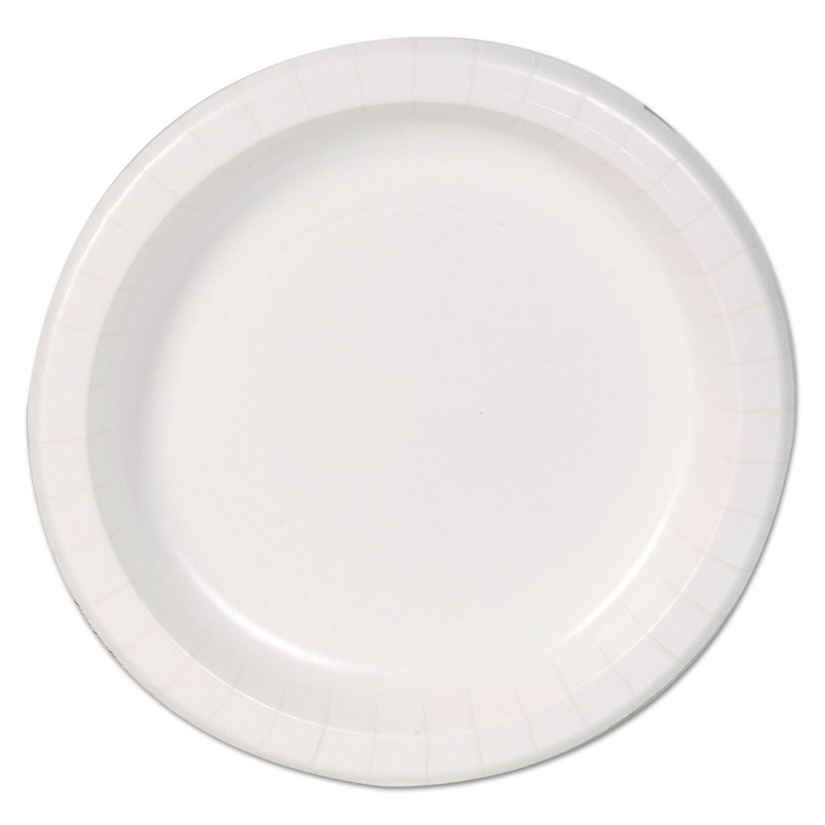 Dixie Dbp09W Paper Plates, 8-1/2-Inch, 125/Pk, White