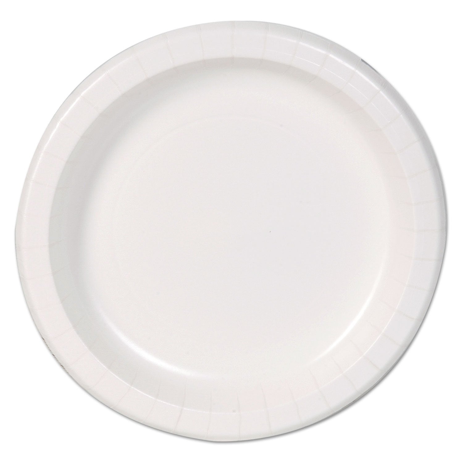 Dixie Paper Plates, 8.5In, 125/Pk, White, Sold As 1 Package
