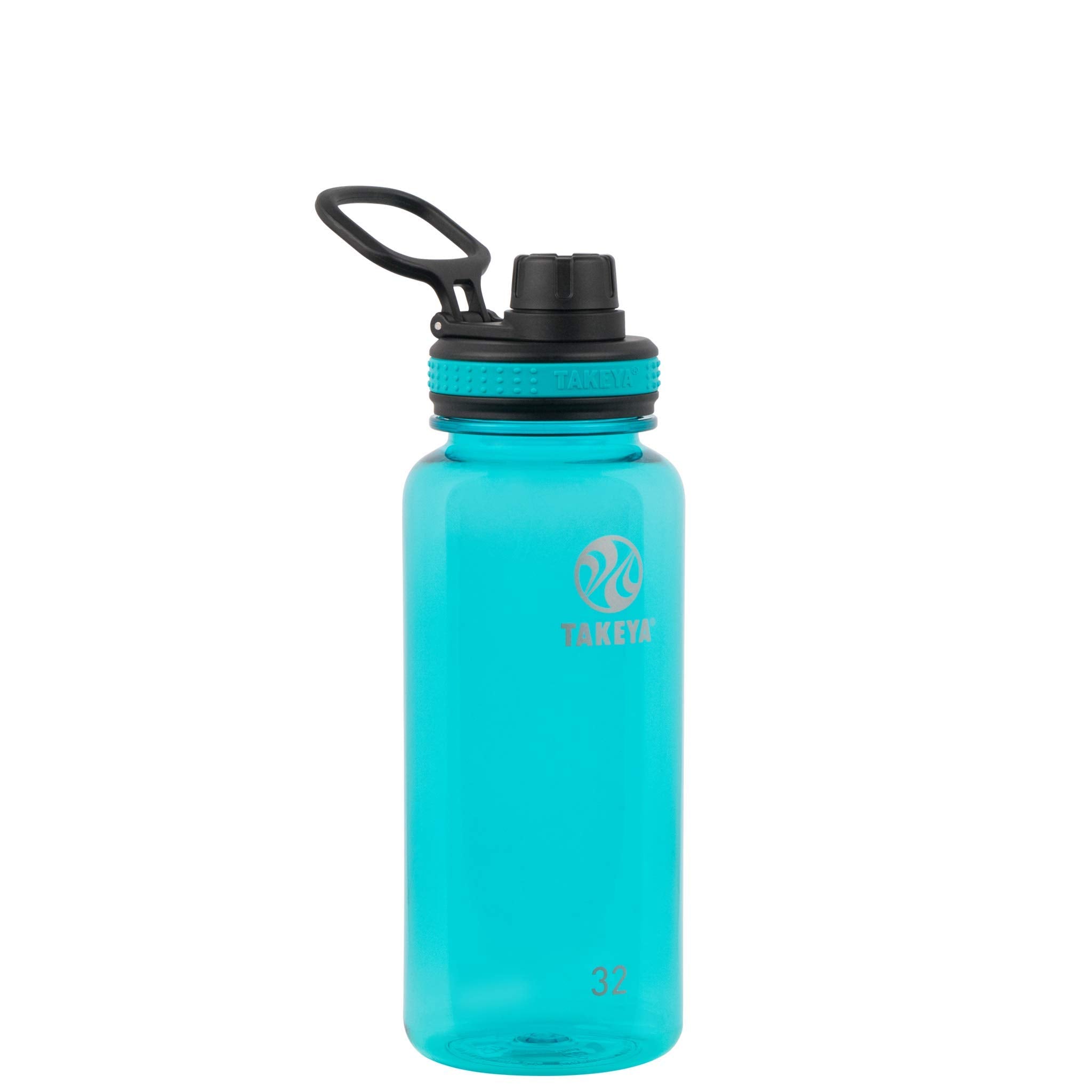 Takeya Tritan Sports Water Bottle With Spout Lid, 32 Oz, Ocean