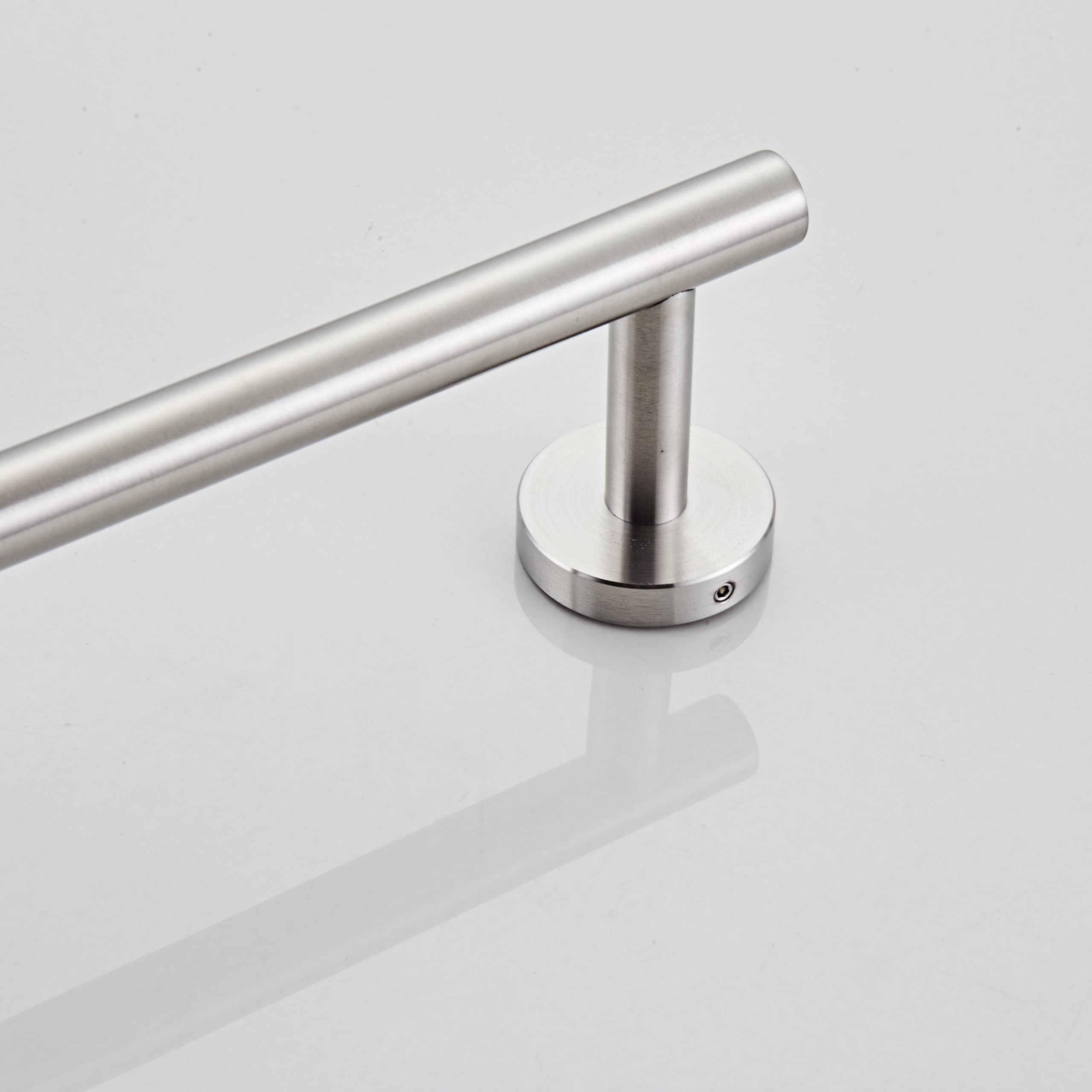 Bath Towel Bar, 24 Inch 304 Stainless Steel Thicken Towel Holder For Bathroom Wall, Towel Holder Brushed Nickel Finished Wall Mo