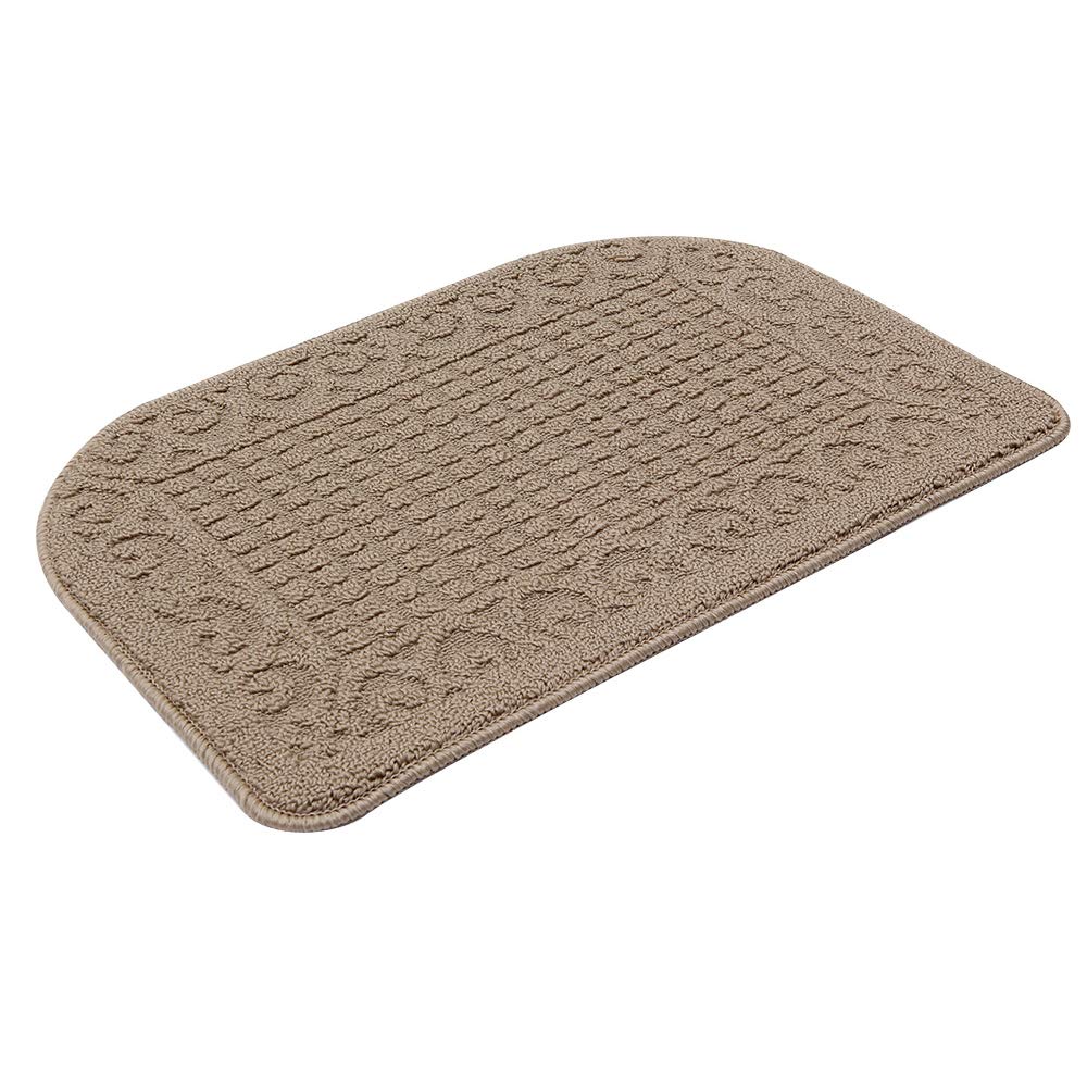 Cosy Homeer 27X18 Inch Anti Fatigue Kitchen Rug Mats Are Made Of 100% Polypropylene Half Round Rug Cushion Specialized In Anti S