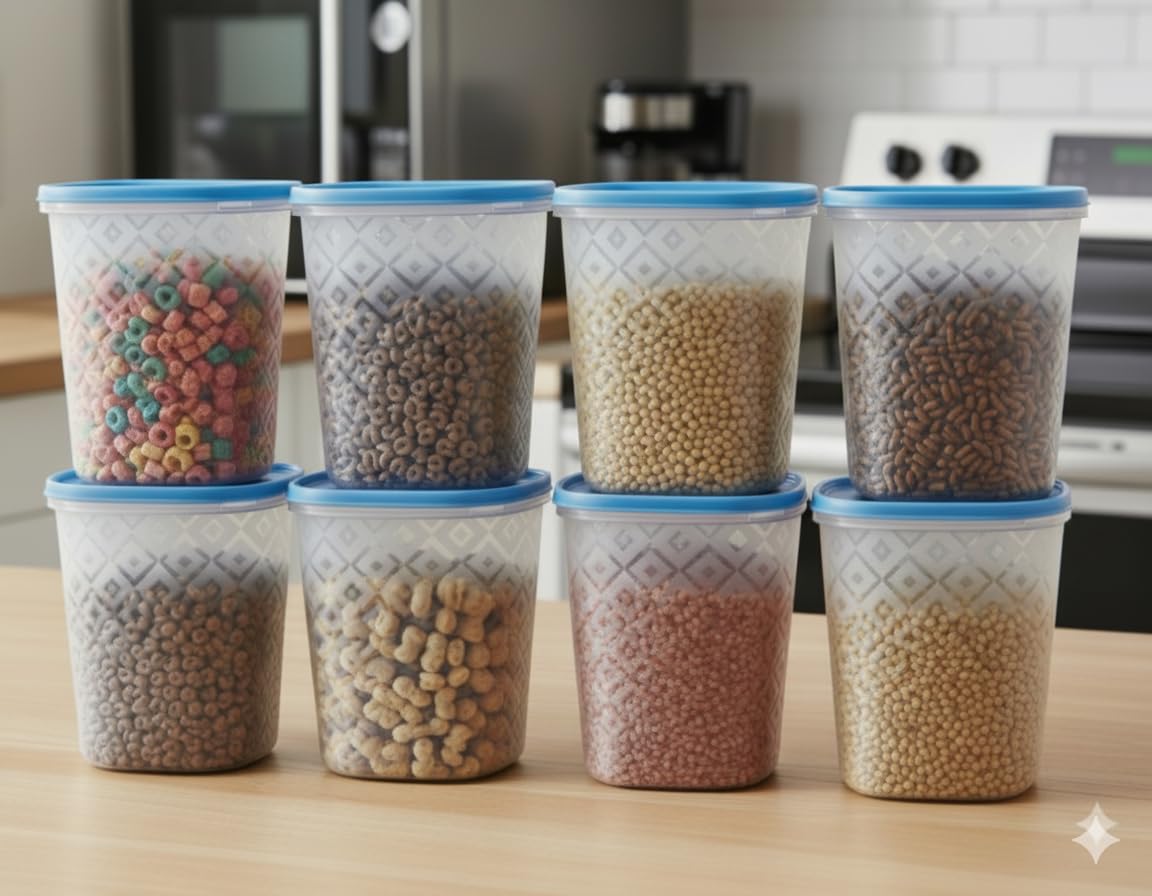 Loknath 2 Liter Kitchen Storage Boxes 2000 Ml, Plastic Boxes For Storage Plastic Containers For Kitchen Storage Combo Sets Stora