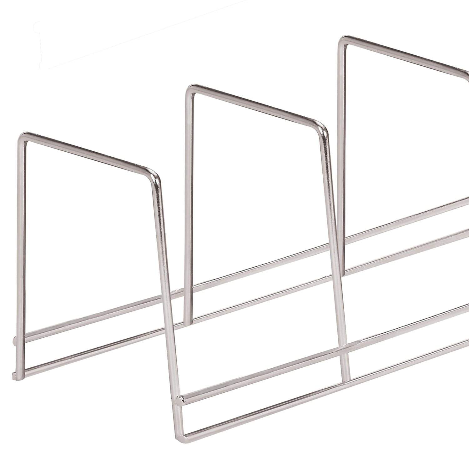 Better Houseware 1494/4 Plate Rack, Standard, Silver