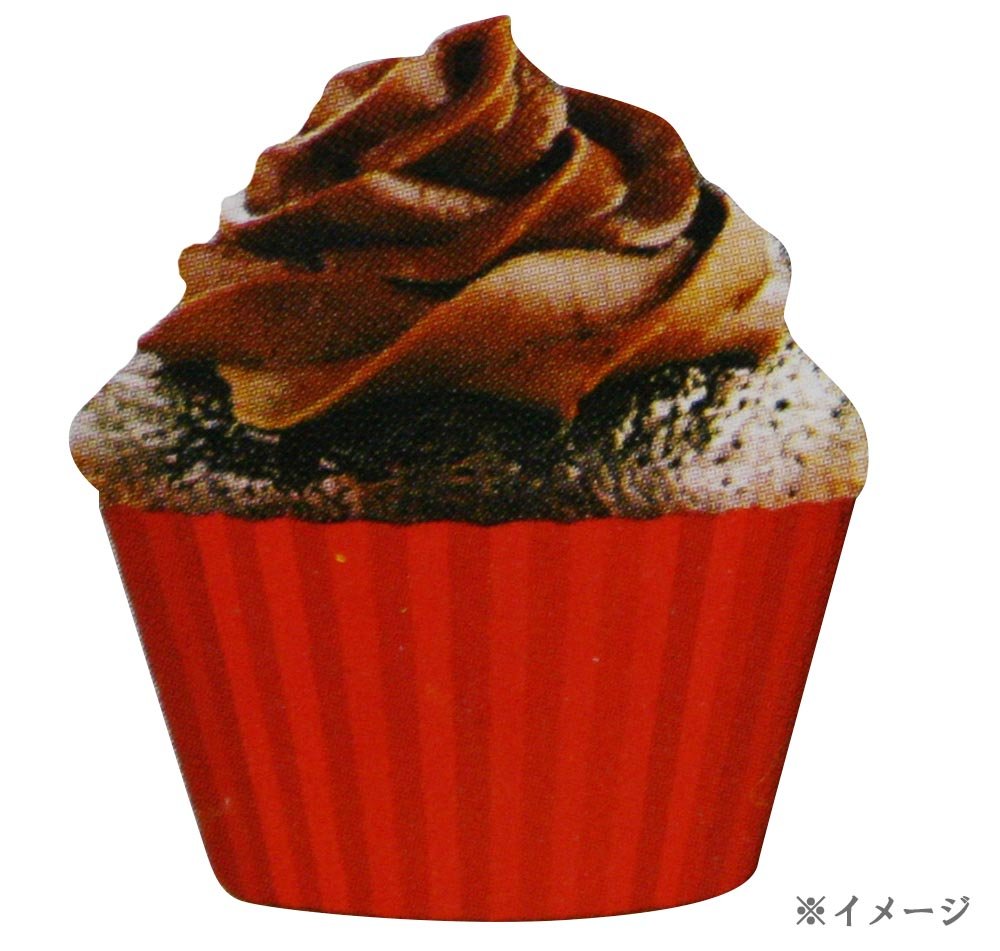 Cupcake Creations 32 Count Cupcake Baking Papers, Red