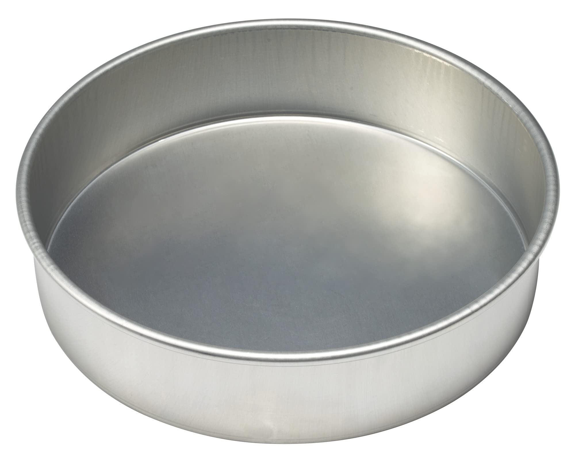 Decopac 12 Inch 16 Gauge Aluminum Round Cake Pan, 12'' W X 3'' H, Made From Premium, Hardened Aluminium Alloy For Superior Durab