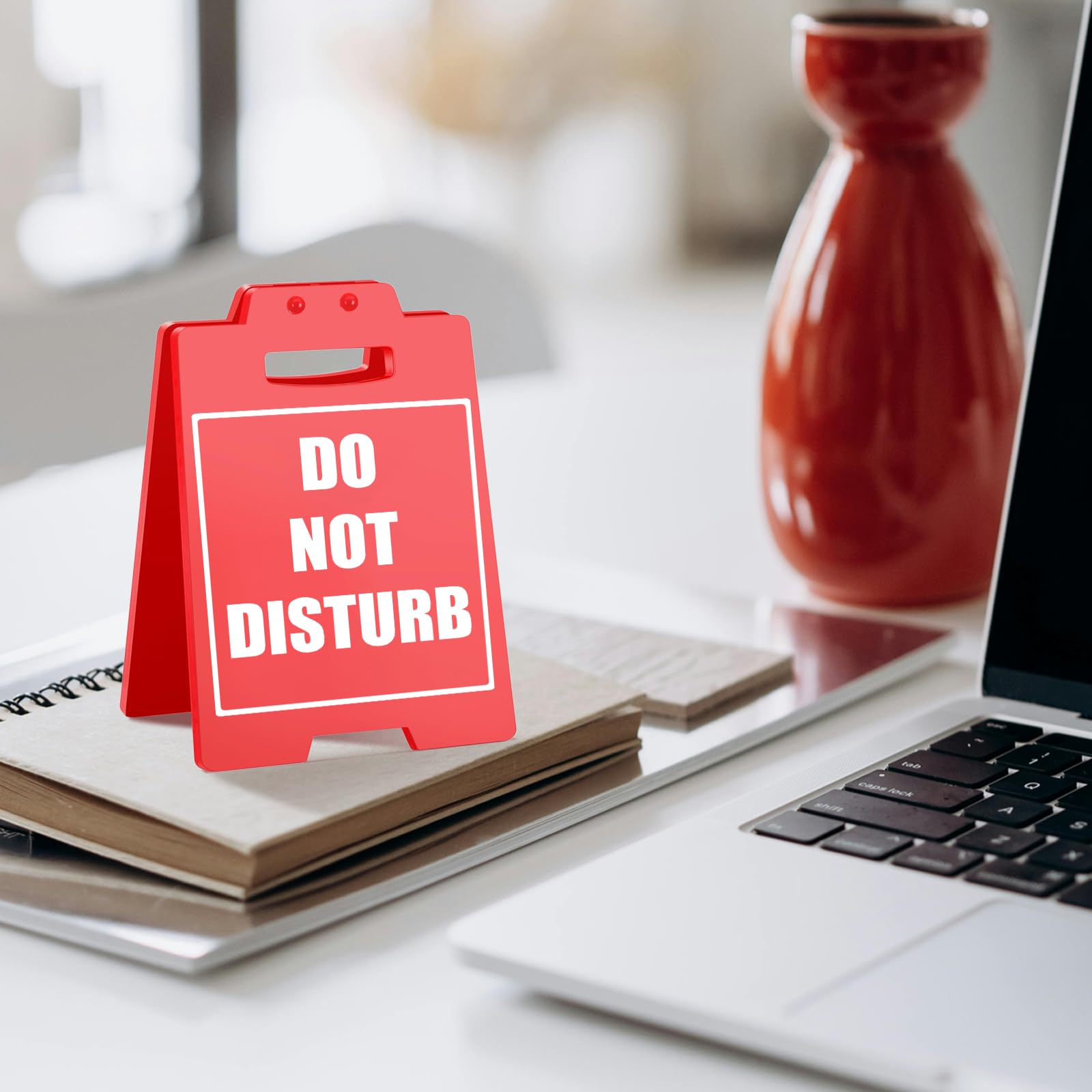 Office Desk Sign | 'Do Not Disturb' & 'Good to Interact' | Funny Desk Accessories | Cubicle Decor | Ideal for Home Office or Wor