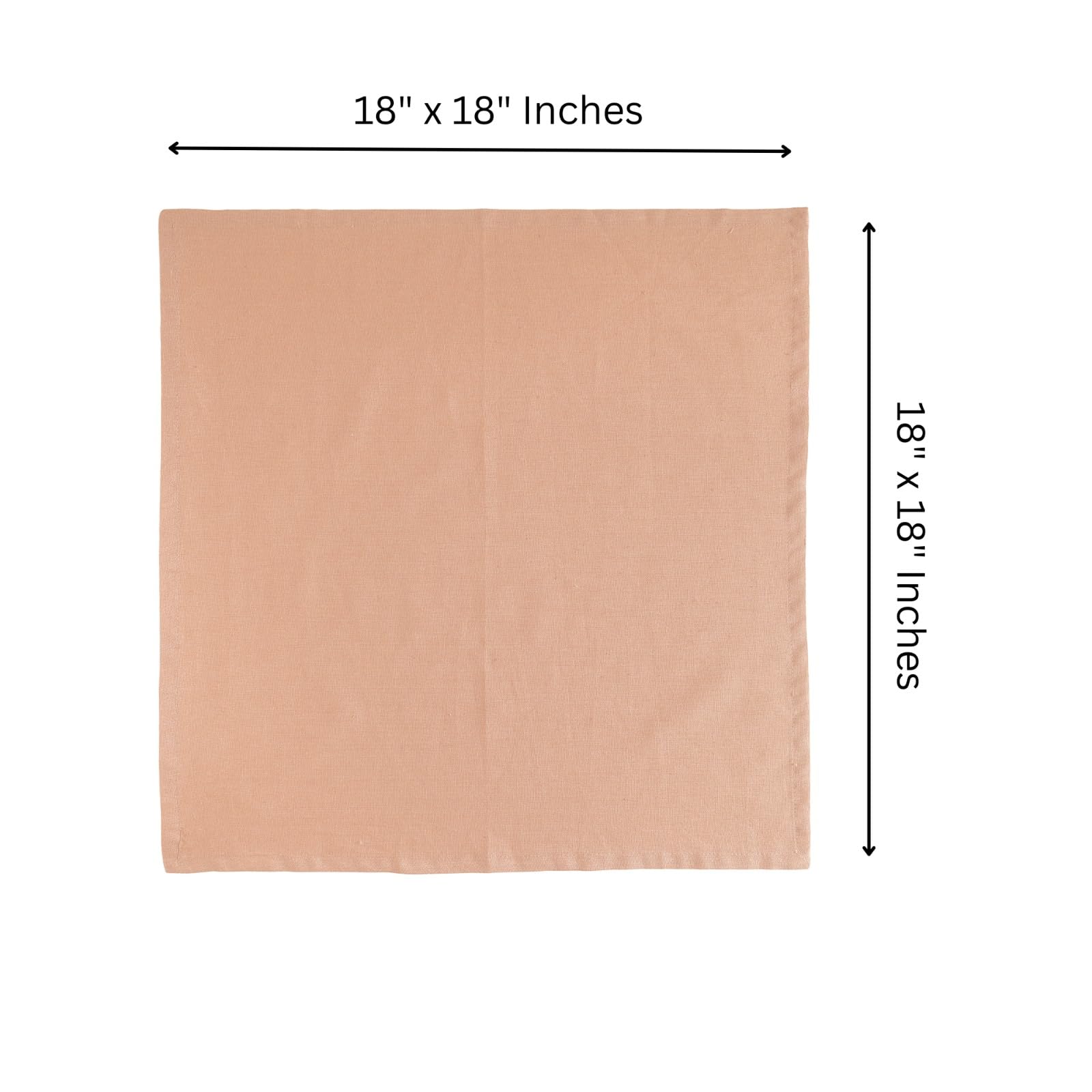 Fingercraft Cloth Napkins, Cotton Linen Blend Napkins Cloth Washable 12 Pack Premium Quality For Parties, Christmas, Thanksgivin