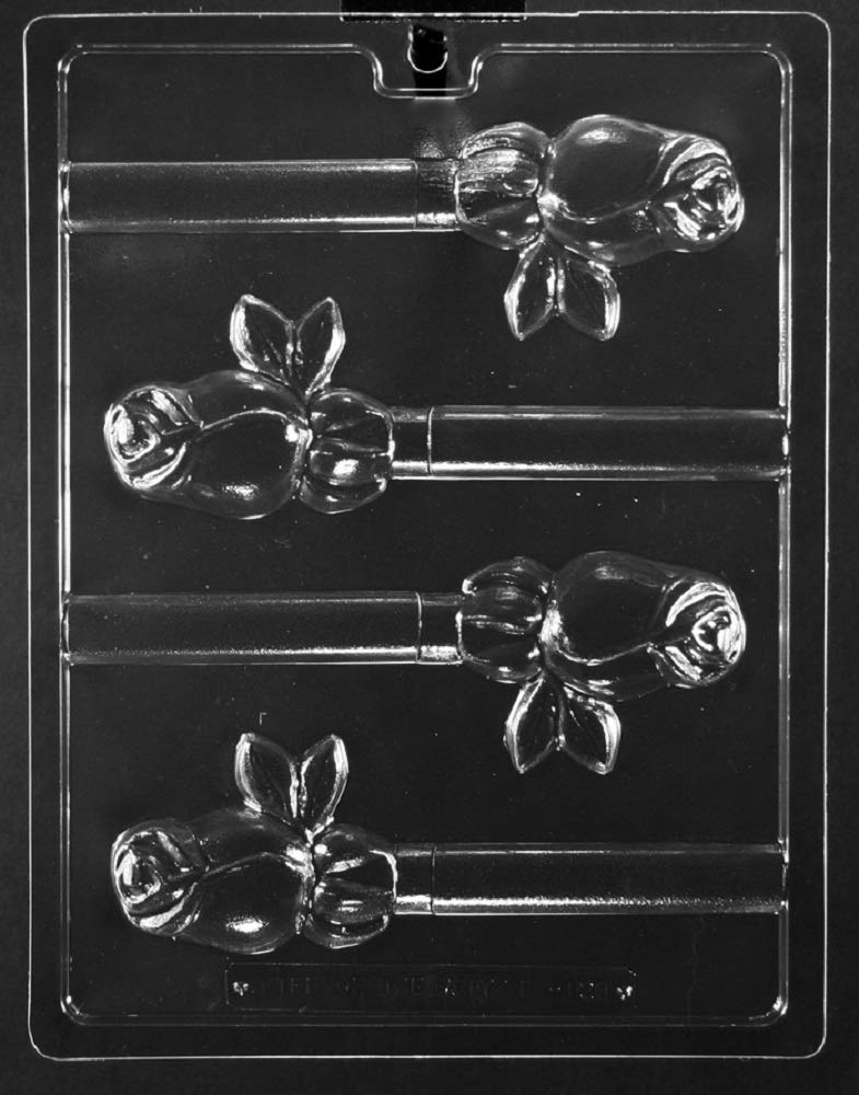 Grandmama'S Goodies F120 Flower Rose Pretzel Chocolate Candy Mold With Exclusive Molding Instructions