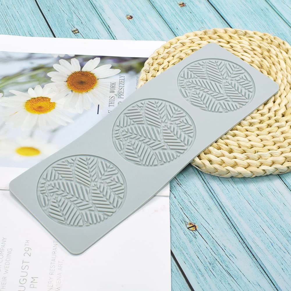 Hollow Tree Leaves Silicone Mold Fern Leaf Pteridophyte Diy Chocolate Candy Fondant Mold 3D Lotus Silicone Mold Cake Clay Mould