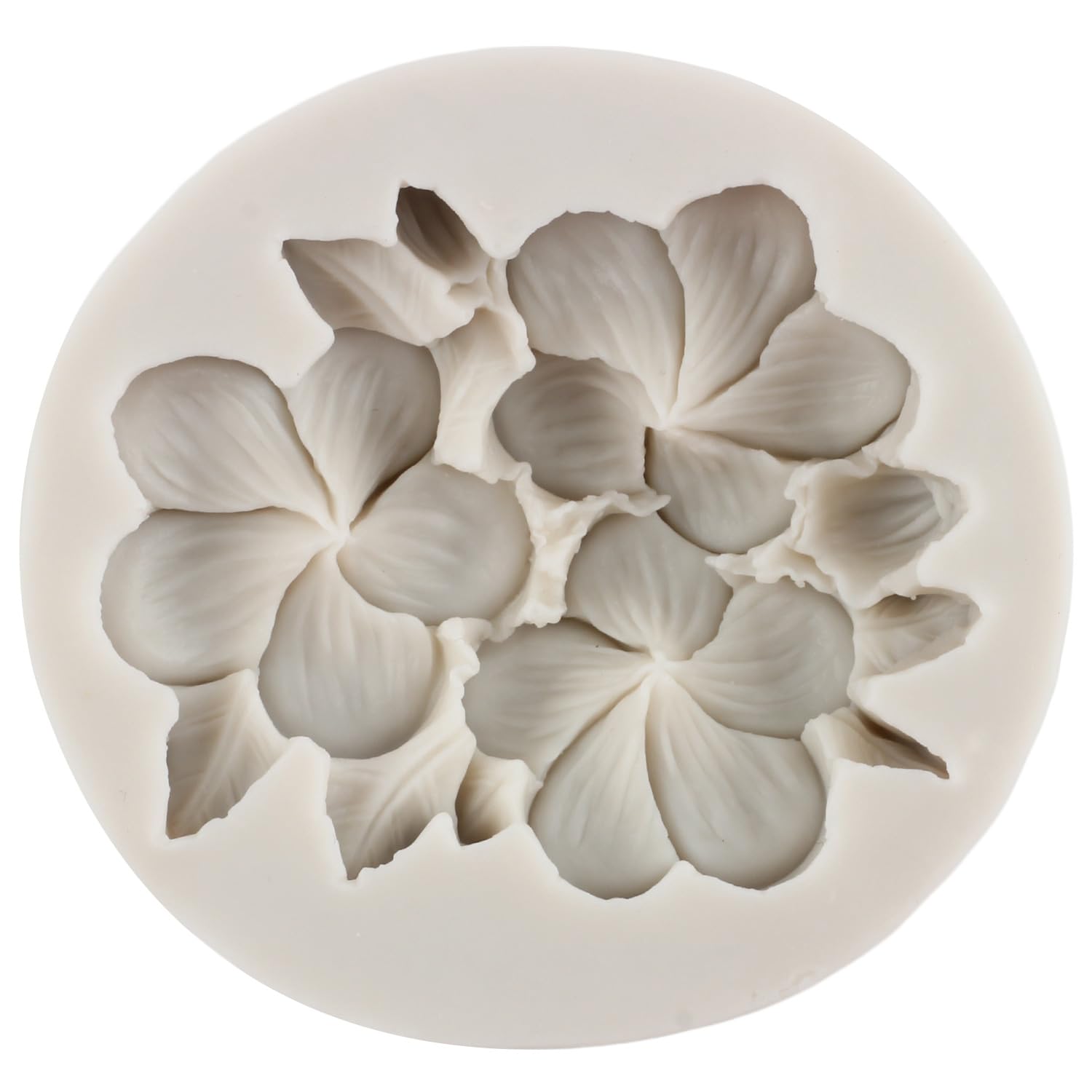 Sijiangmold Flower Fondant Molds Gardenia Plumeria Rubra Flower Silicone Mold For Cake Decoration Cupcake Topper Gum Paste Candy