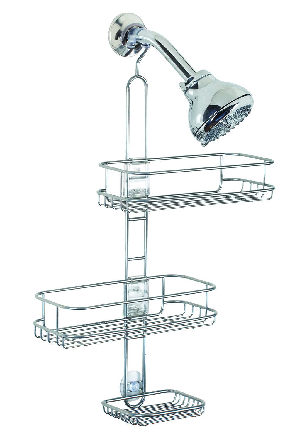 SHOWER CADDY LINEA SILVR (Pack of 1)
