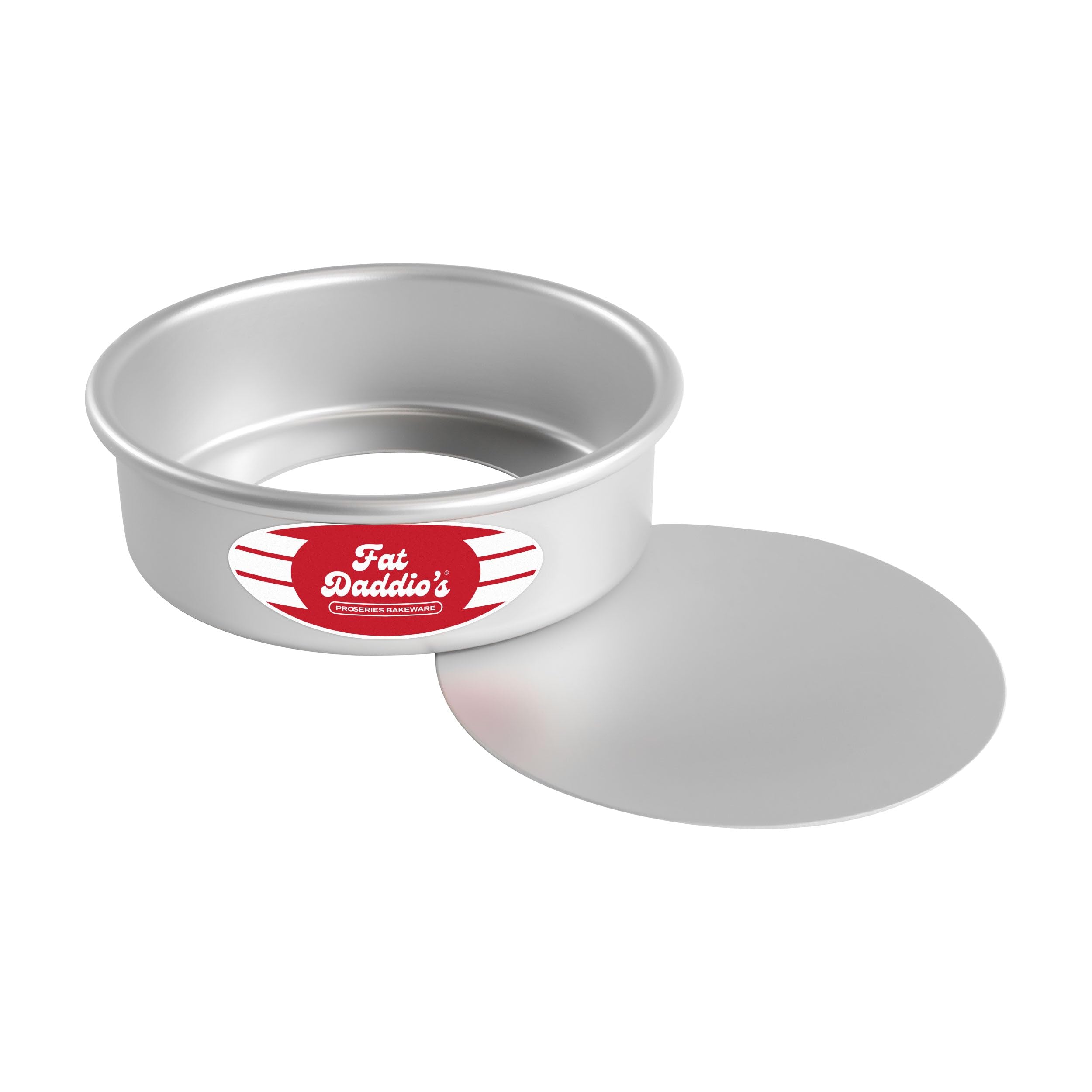 Fat Daddio'S Pcc-62 Anodized Aluminum Round Cheesecake Pan, 6 X 2 Inch