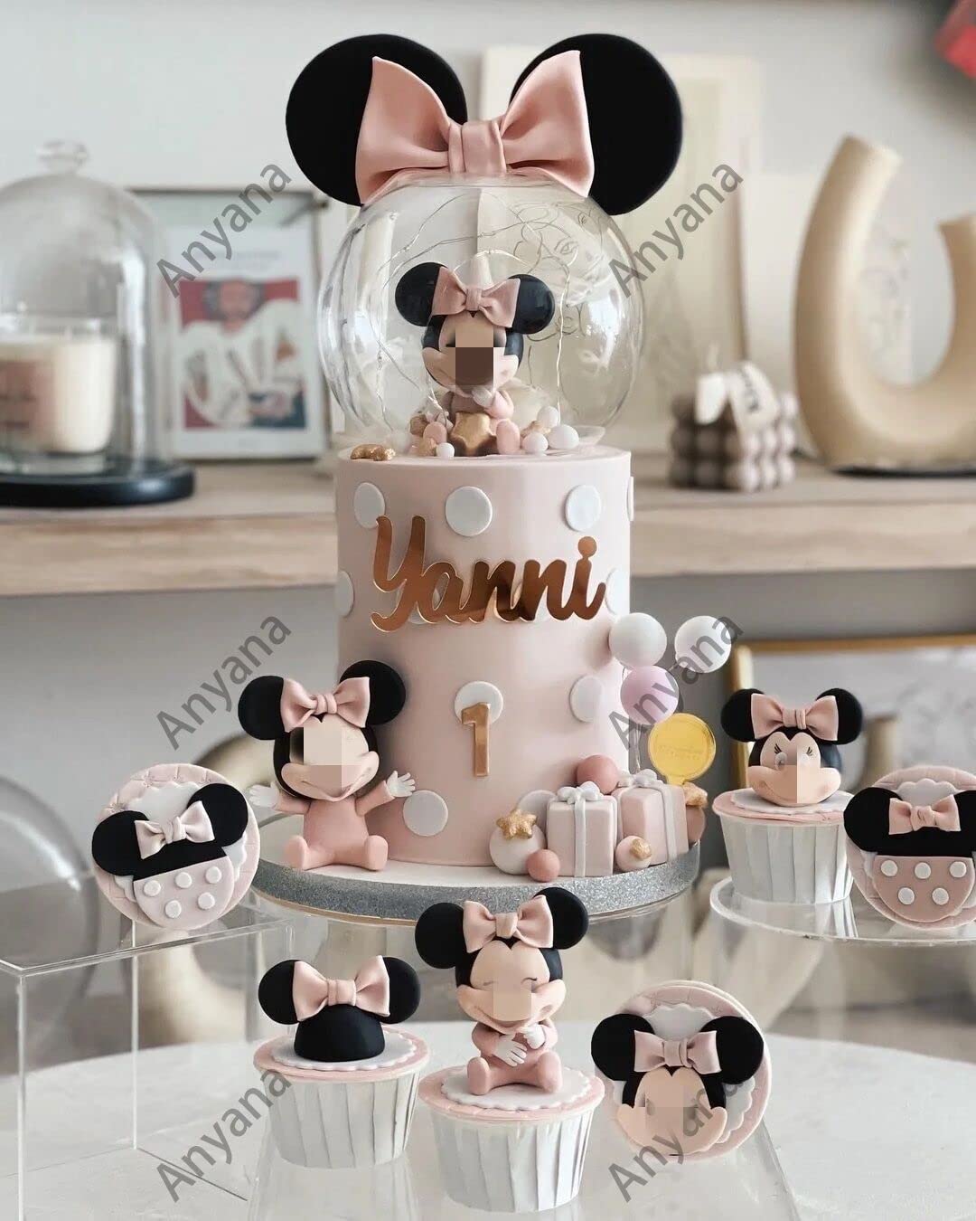 Anyana Ribbon Bowknot Bow Tie Cutter Set Cookie Impression Mold Plastic Cutter Fondant Sugar Paste Cutter Gum Paste Modelling To