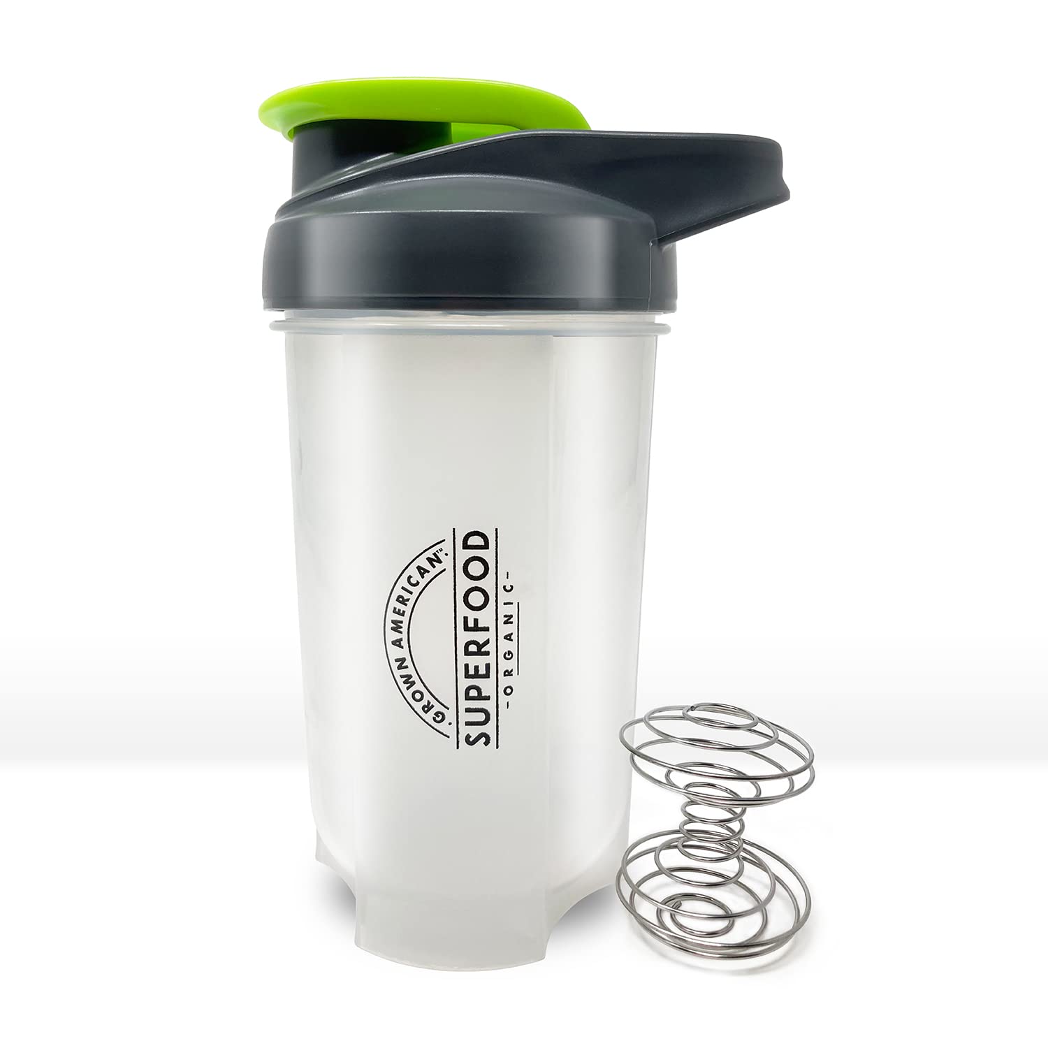 Ga Grown American Shaker Cup, 20Oz, Bpa-Free Plastic, Great For Protein Shakes & Travel
