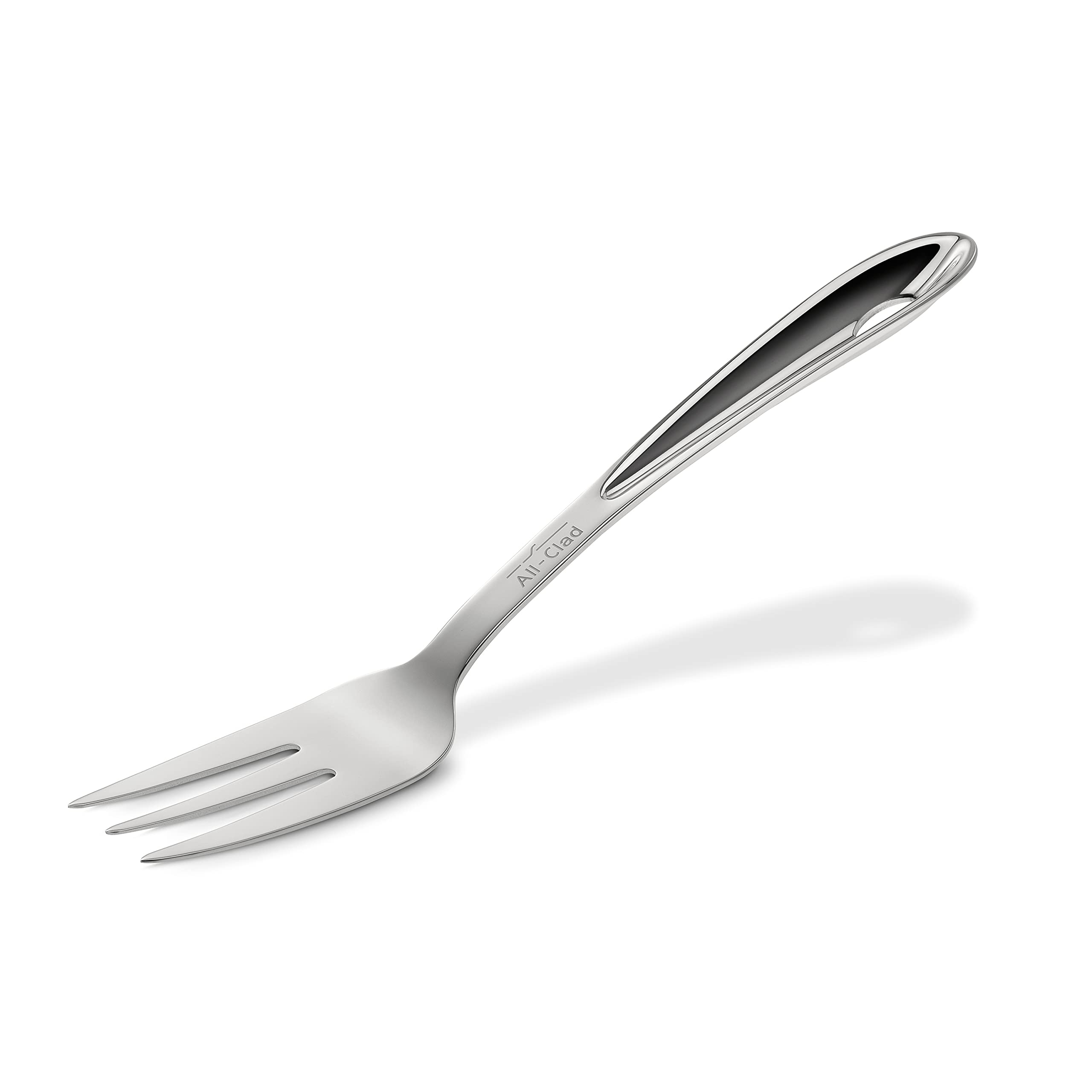 All-Clad T231 Stainless Steel Cook Serving Fork, Silver