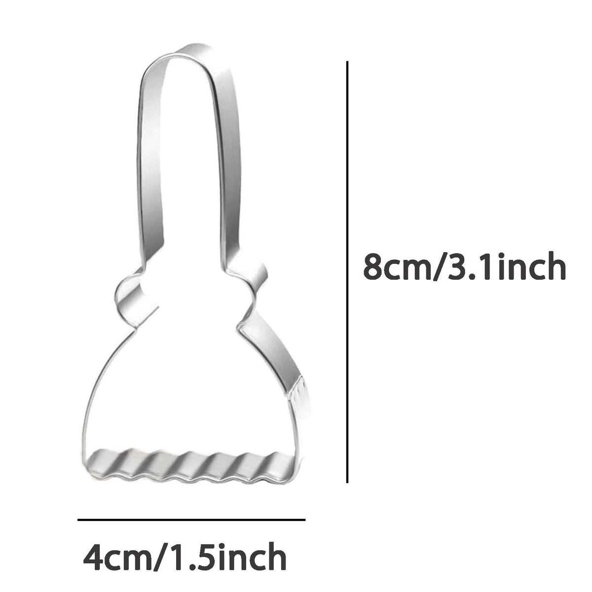 Wjsyshop Witch'S Broomstick Broom Cookie Cutter For Halloween Stainles ...