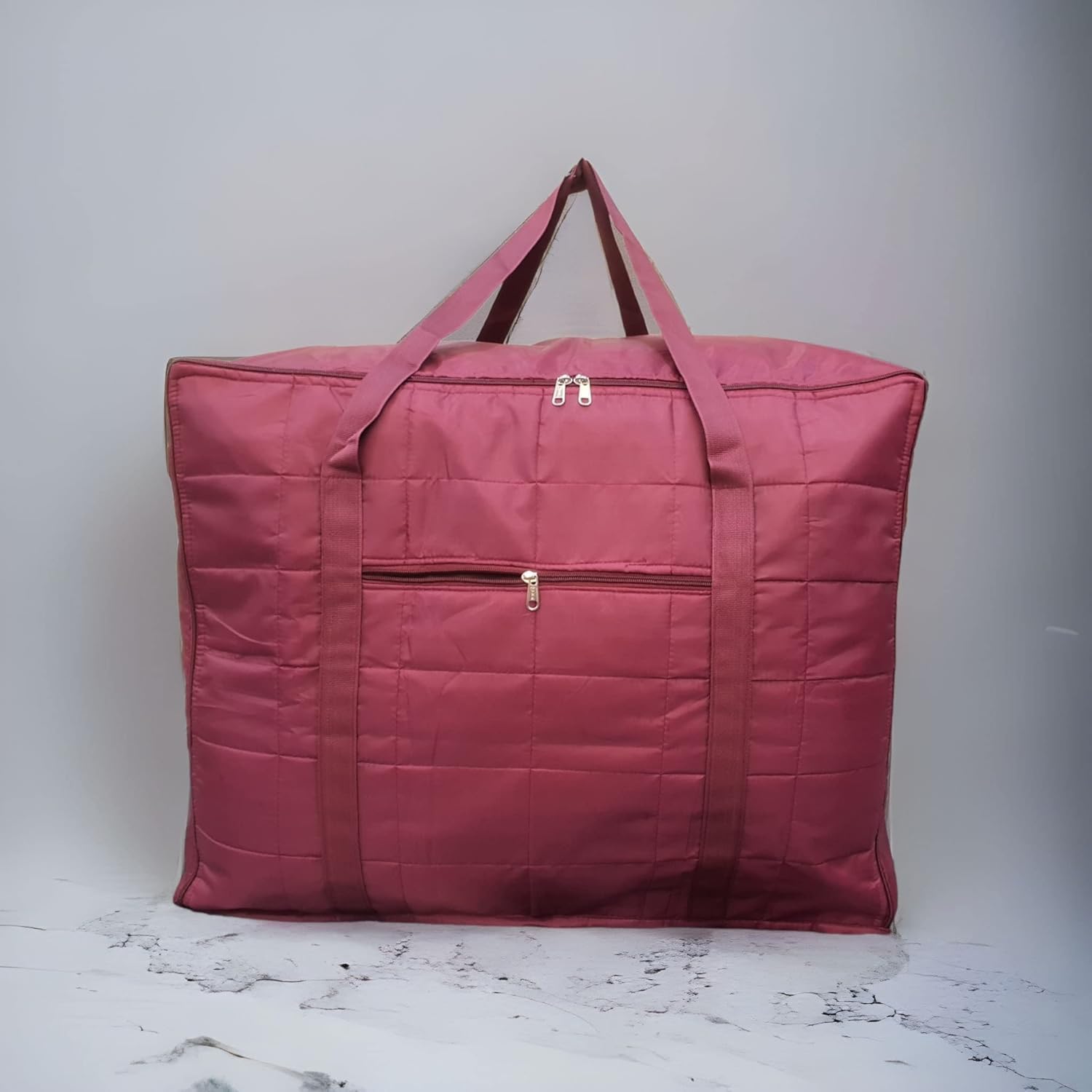 Finchgold Large Toys Storage Bag/Blankets/Clothes Storage Organiser With Zip And Handle