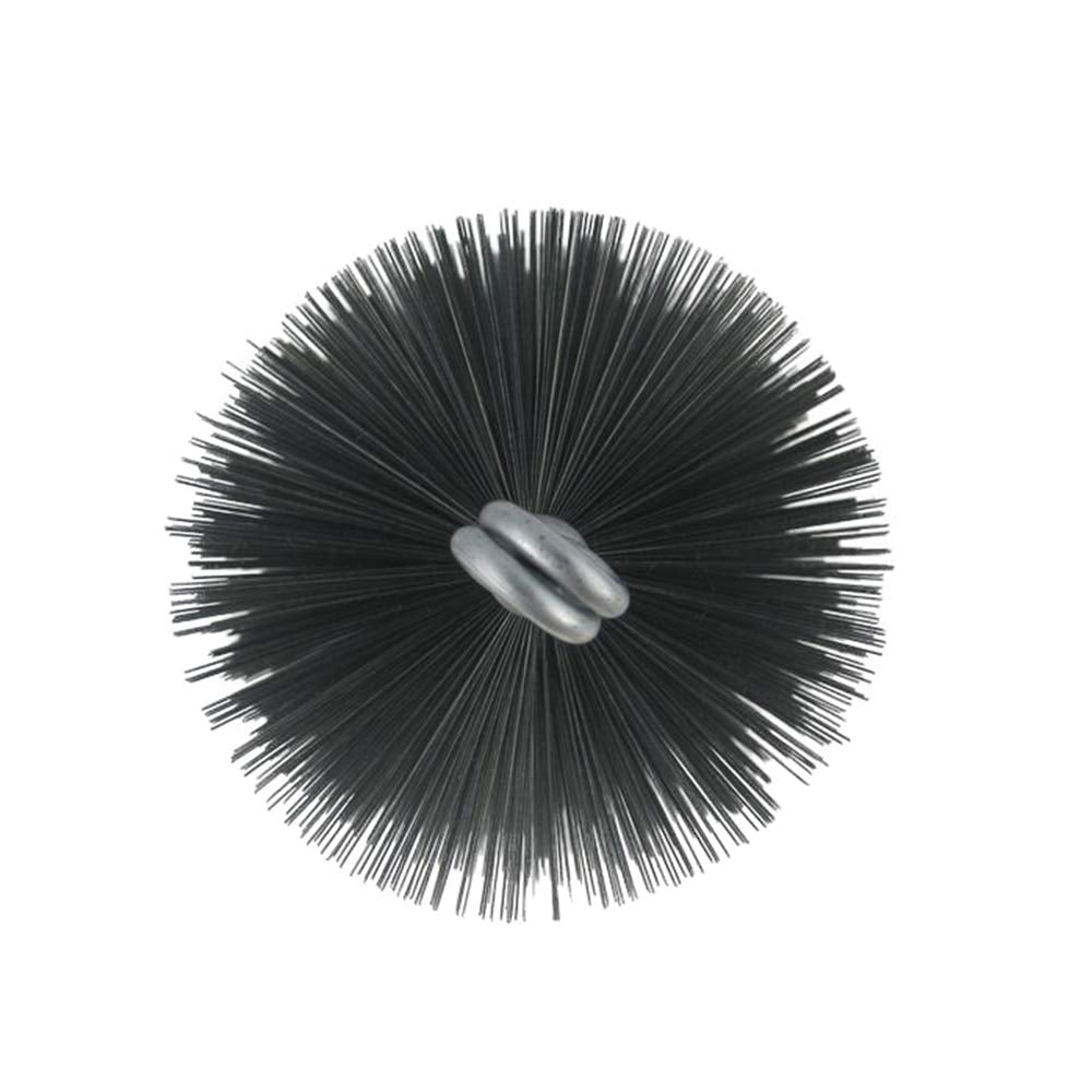 Trash Chute Door Supply Round Furnace Boiler Tube Brush Head Double Spiral With Loop (Wire, 1.75 Inch Diameter For 2 Inch Tubes)