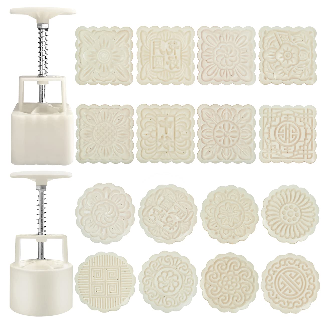 Aikefoo Chinese Traditional Mid-Autumn Mooncake Mold