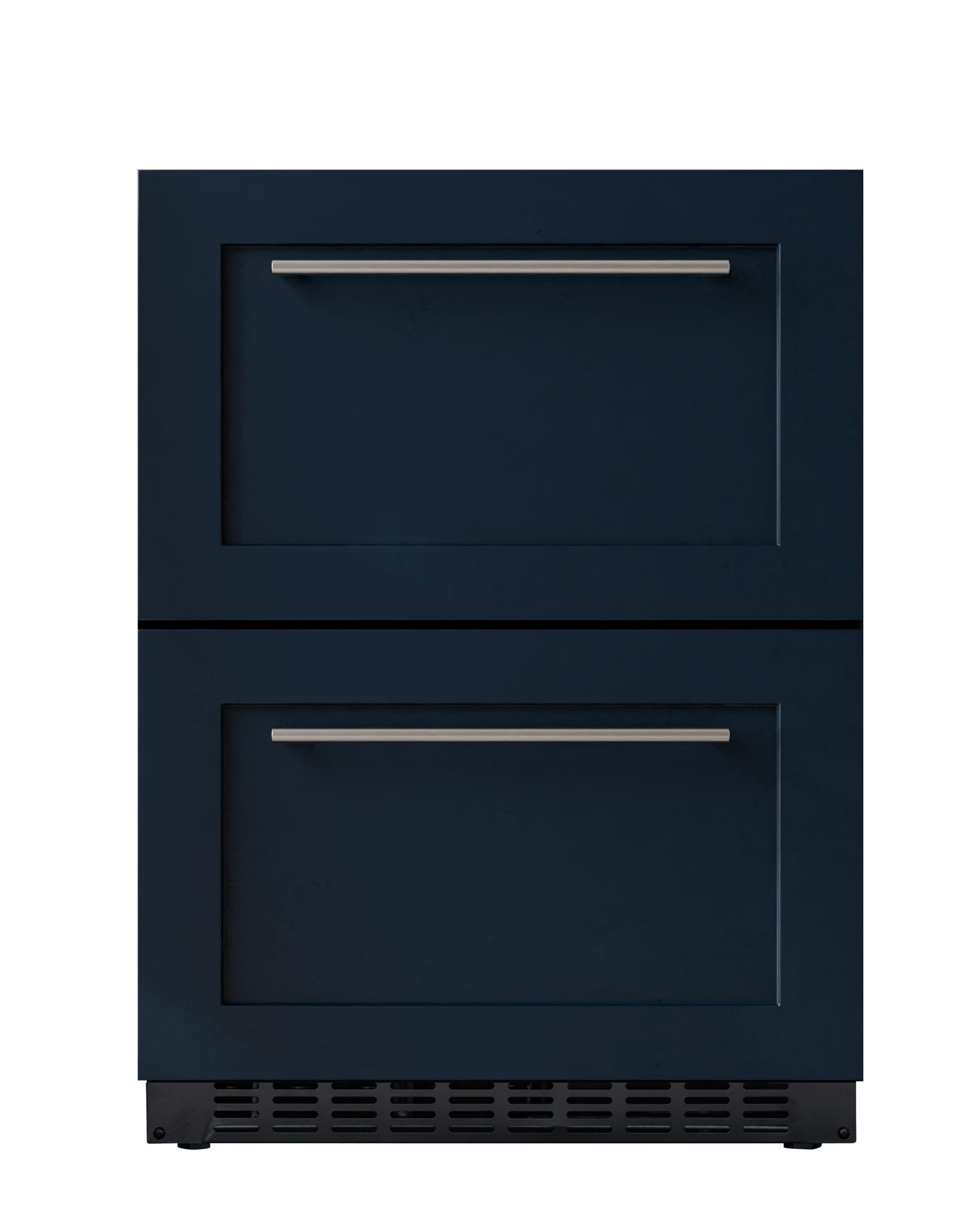 KoolMore 24 in. Panel Ready Built-in Double Refrigerator, Frost-Free Undercounter Fridge with Digital Temperature Control, Stain